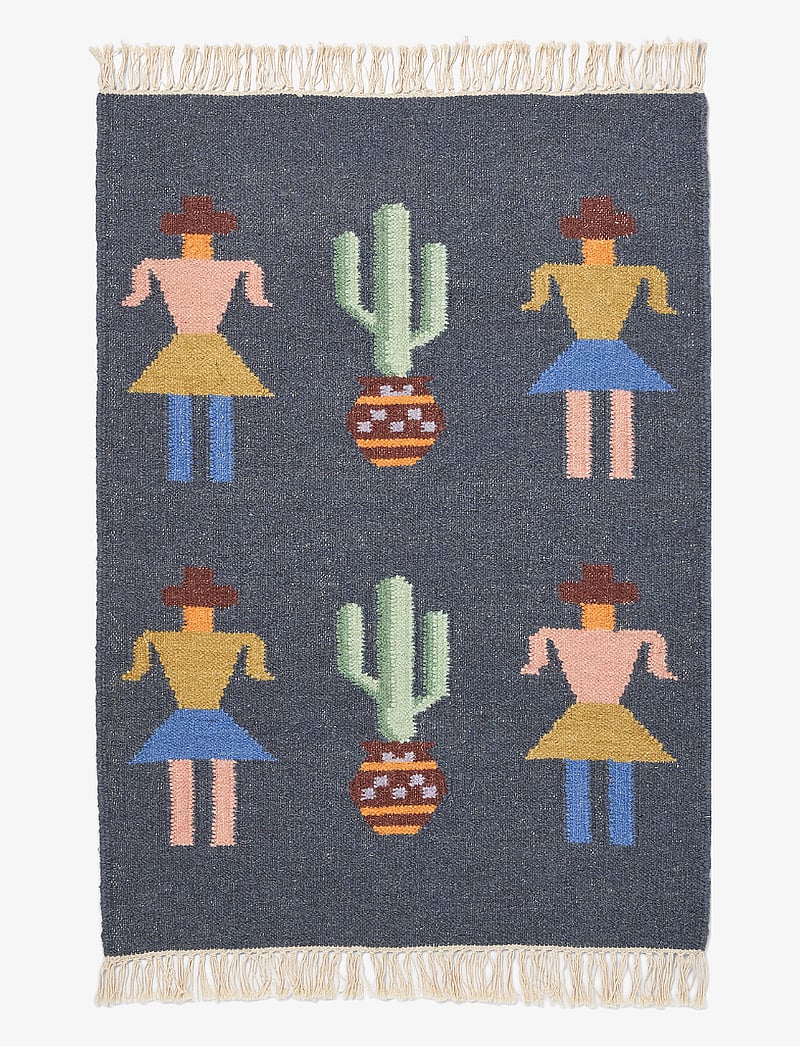 Bongusta - Saloon Rug 70 x 100 cm - wool rugs - dusk - 0