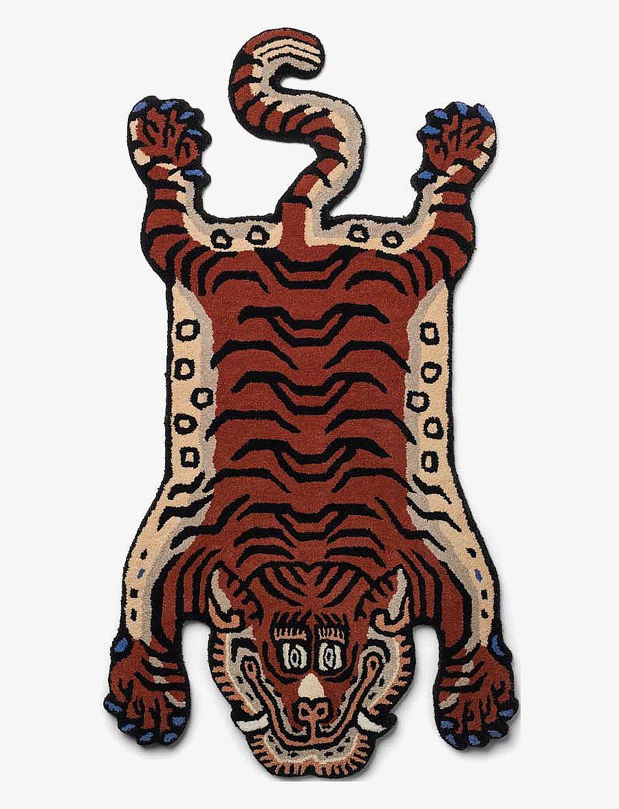 Bongusta - Frankie Tiger Rug Small - asümmeetrilised vaibad - multi - 1