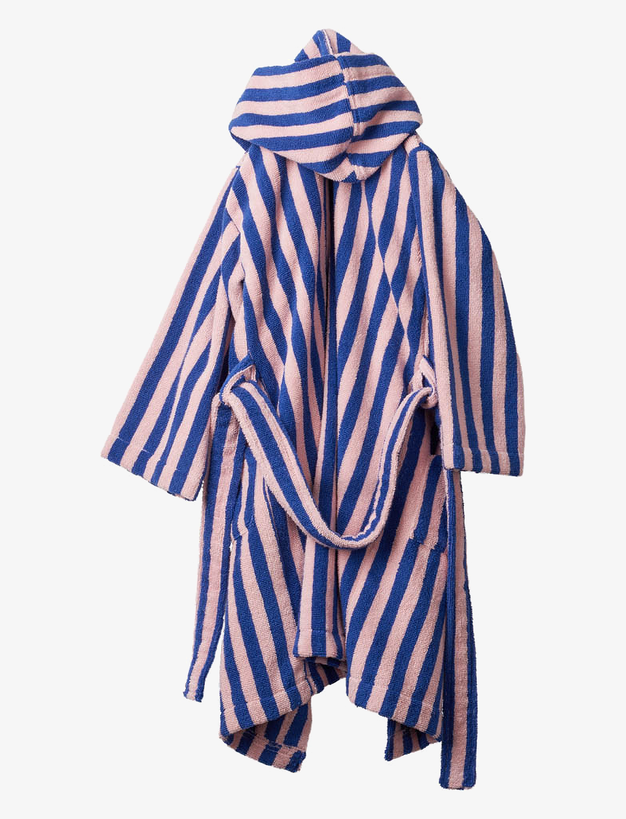 Bongusta - Naram Kids Bathrobe - morgonrockar - dazzling blue & rose - 2