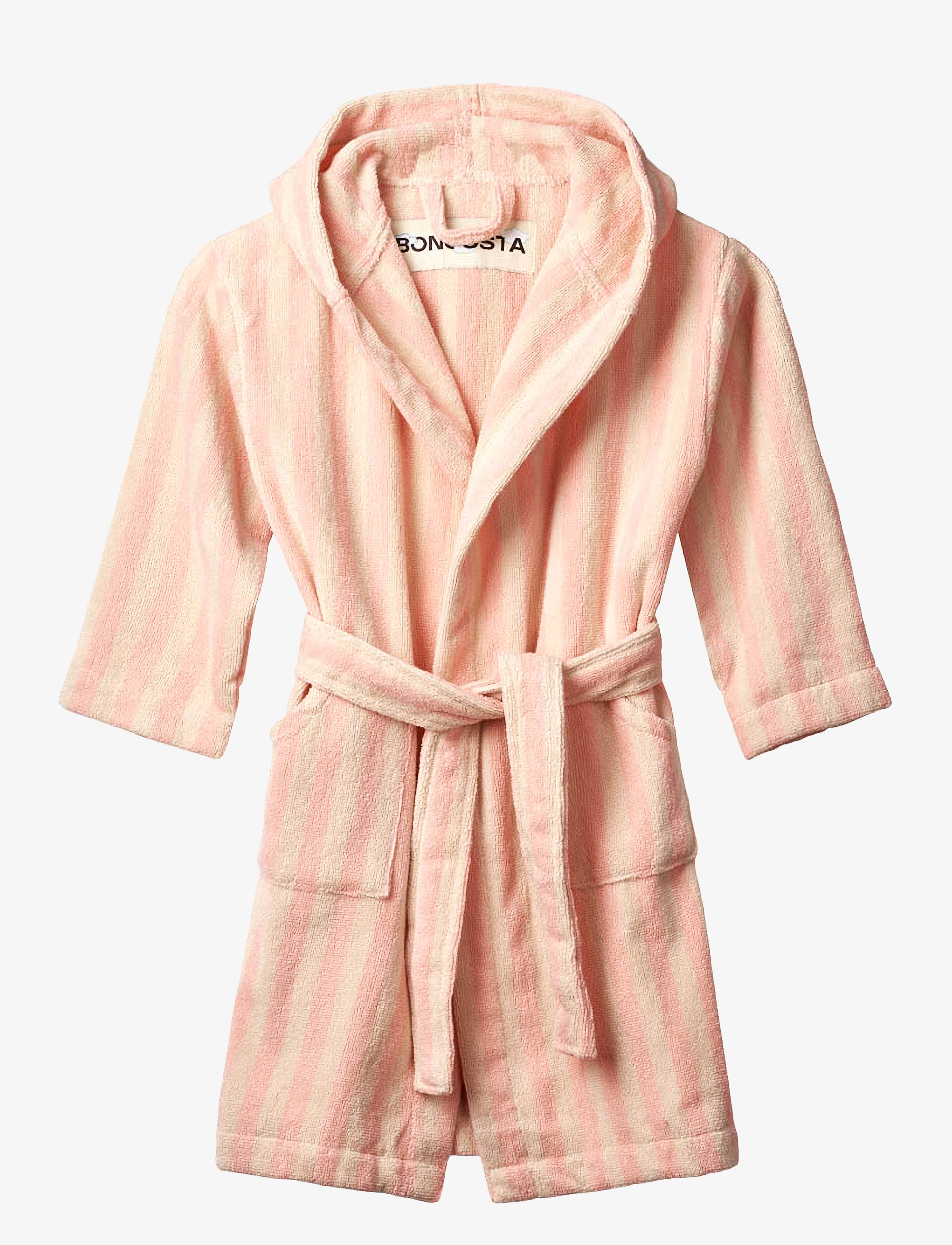 Bongusta - Naram Kids Bathrobe - nacht- & unterwäsche - tropical & creme - 1