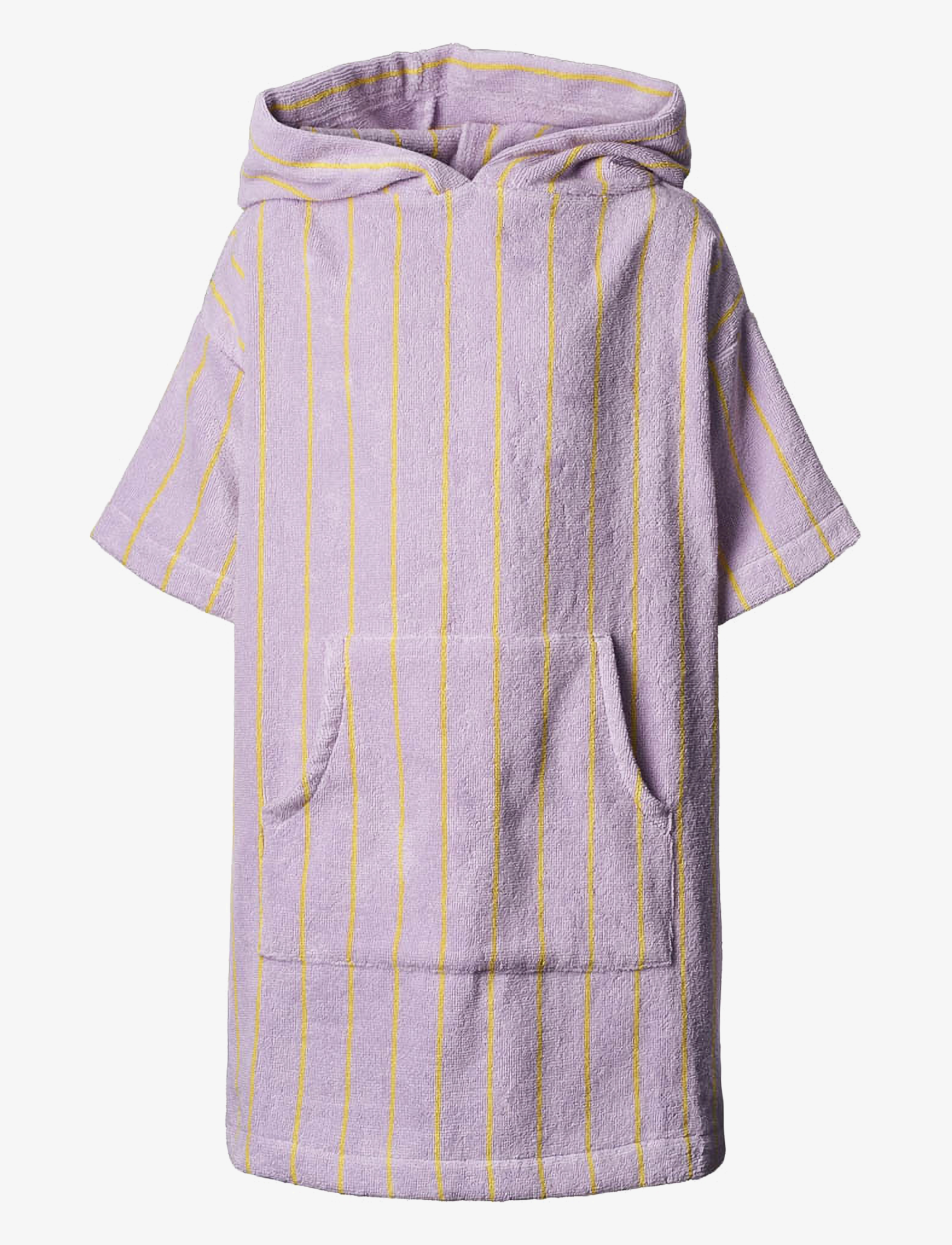 Bongusta Naram Kids Poncho - Bongusta - LILAC & NEON YELLOW / purple