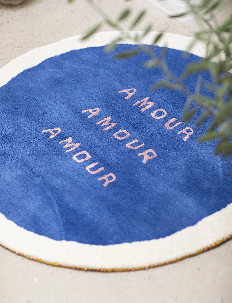Bongusta - Amour Rug - Ümmargused vaibad - blue - 2