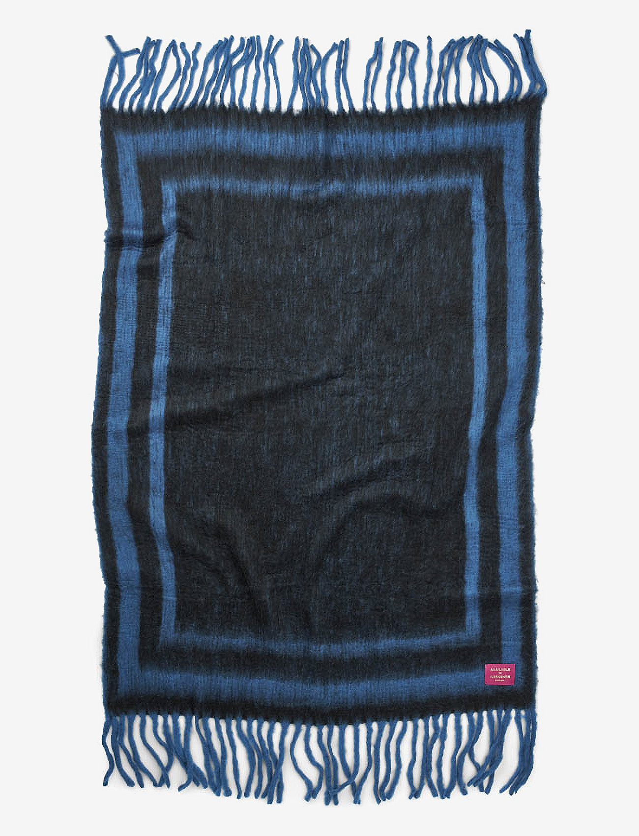 Bongusta - Weekend Plaid - textilien für den außenbereich - raven & dazzling blue - 2