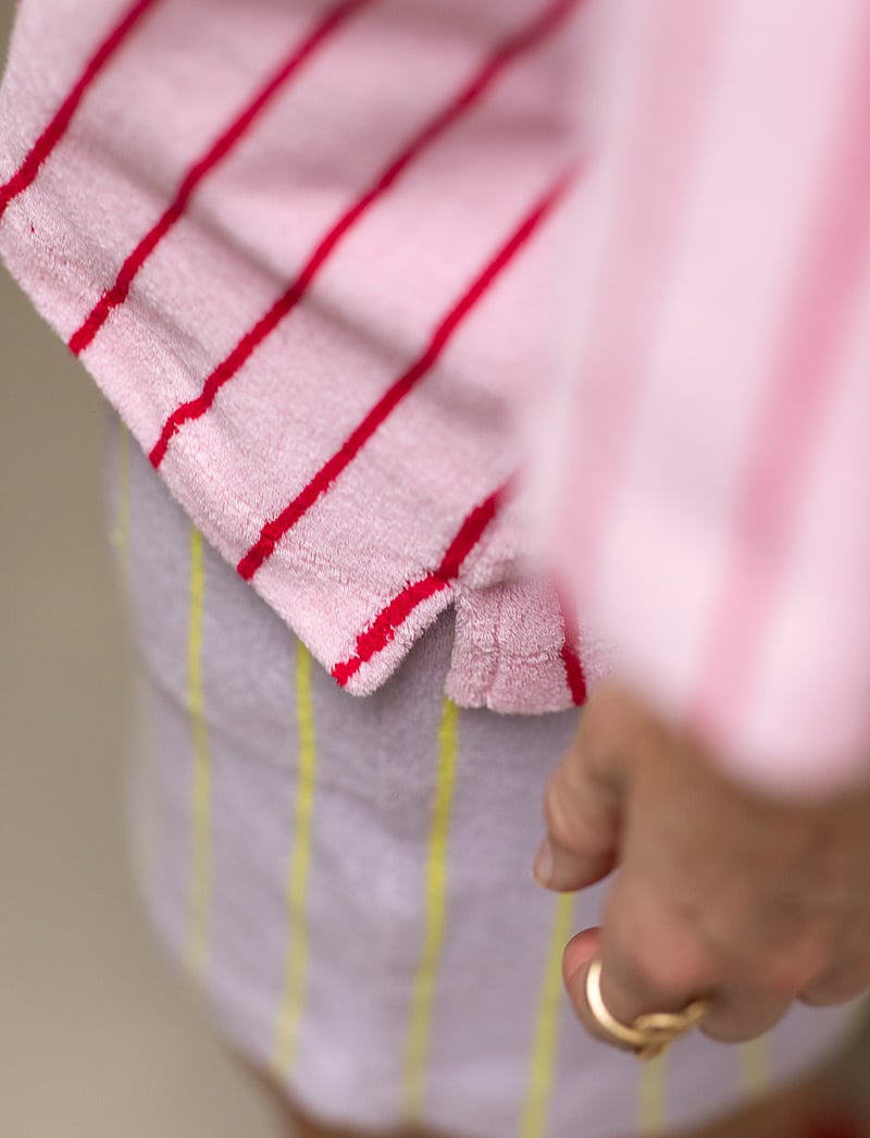 Bongusta - Naram Oversized Shirt - overshirts - baby pink & ski patrol - 4