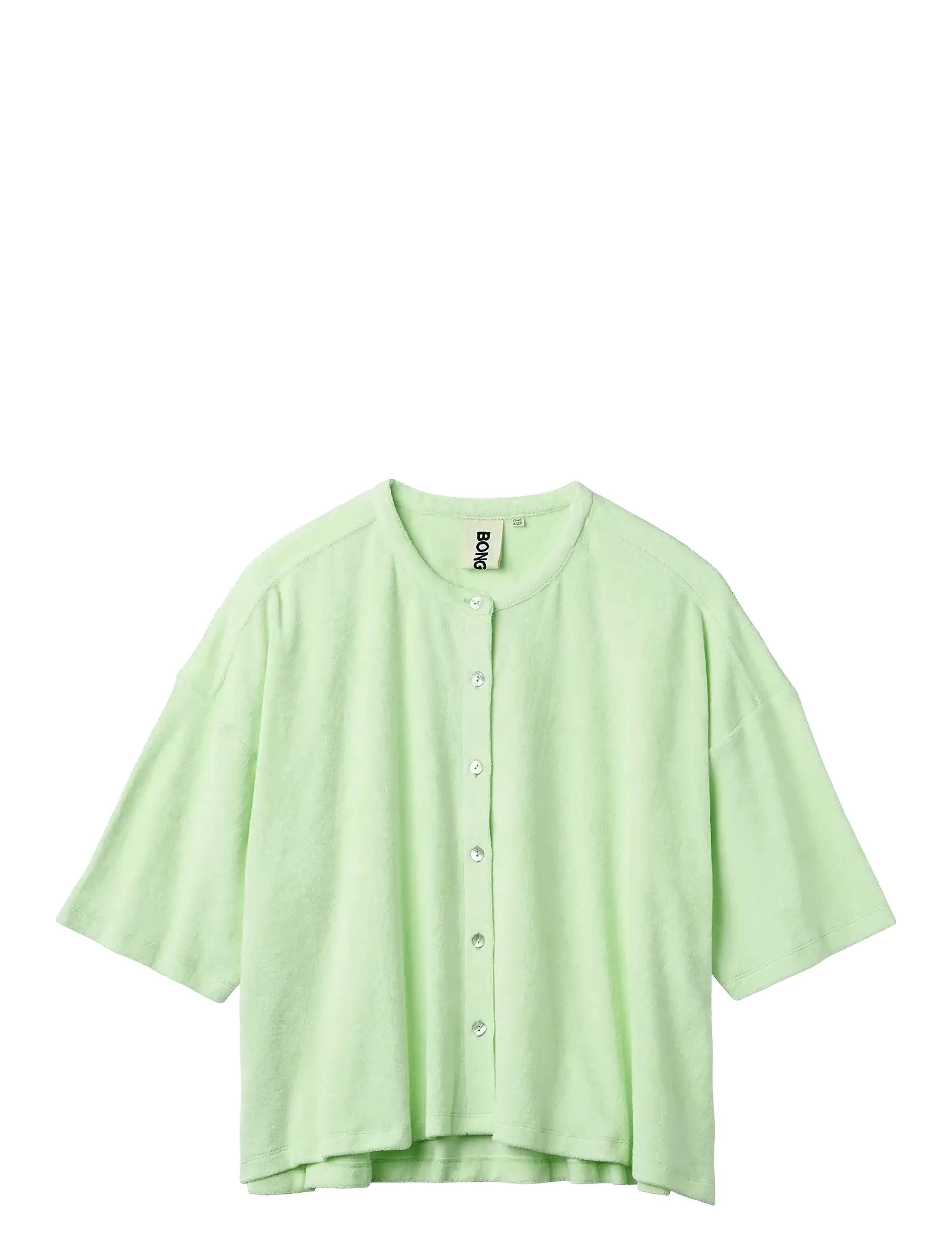 Bongusta Naram Oversized Shirt - Kläder - LEMON SORBET / green
