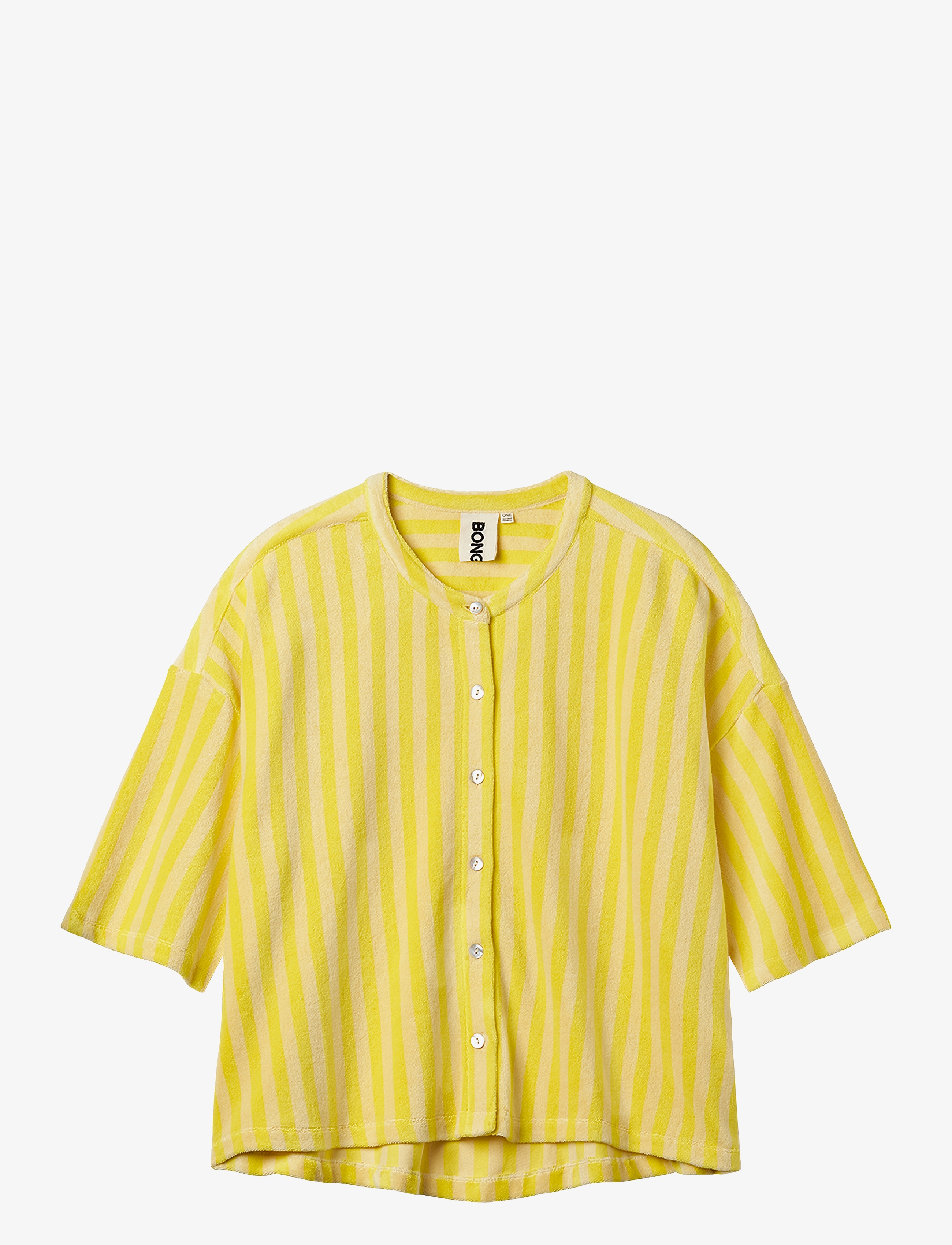 Bongusta Naram Oversized Shirt - Clothing - PRISTINE & NEON YELLOW / yellow