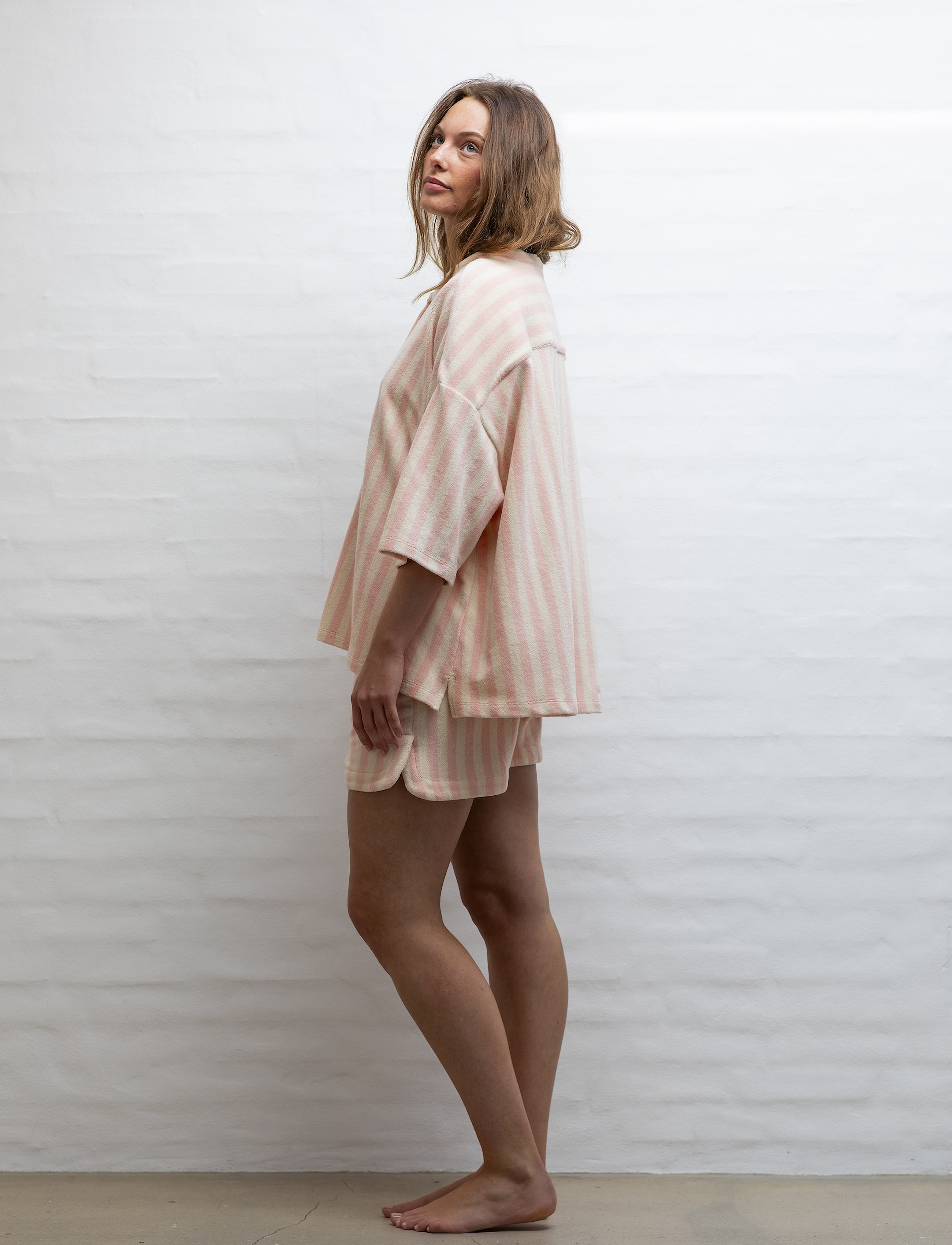 Bongusta Naram Oversized Shirt, One Size, Shirts, Orange - Short-sleeved, Frauen