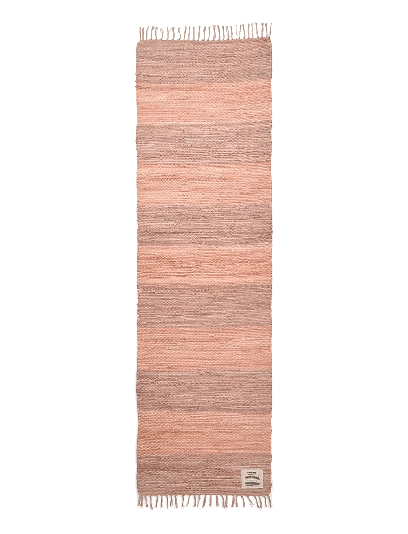 Bongusta - Chindi Rug 60 x 200 cm - bomullsmattor & trasmattor - tropicana & ash rose - 0