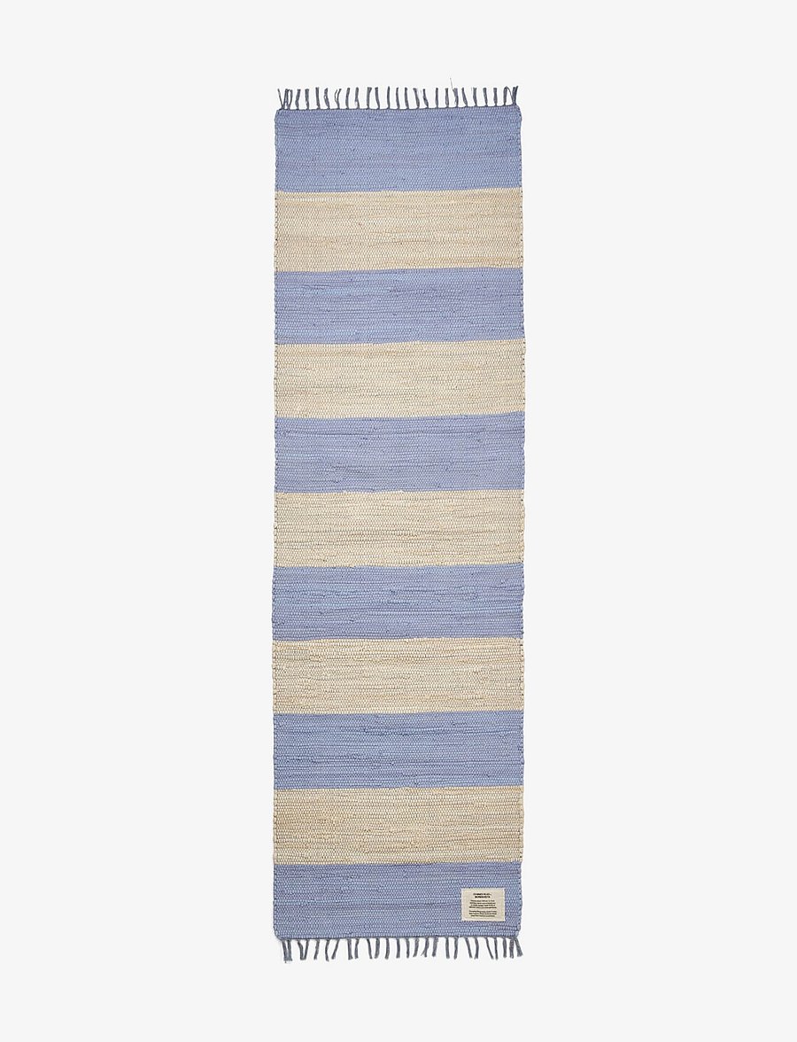 Bongusta - Chindi Rug 60 x 200 cm - ristkülikukujulised vaibad - creme & baby lavender - 1