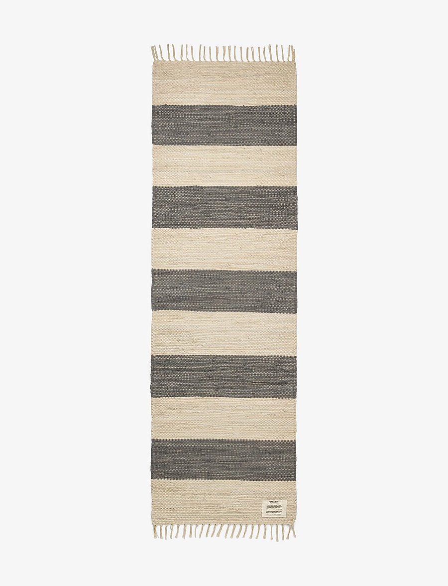 Bongusta - Chindi Rug 60 x 200 cm - ristkülikukujulised vaibad - grey & beige - 1