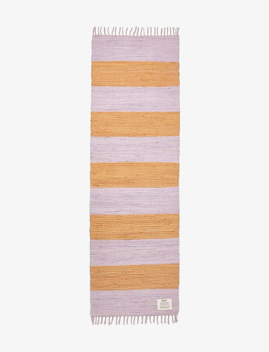 Bongusta - Chindi Rug 60 x 200 cm - ristkülikukujulised vaibad - lilac & golden - 1