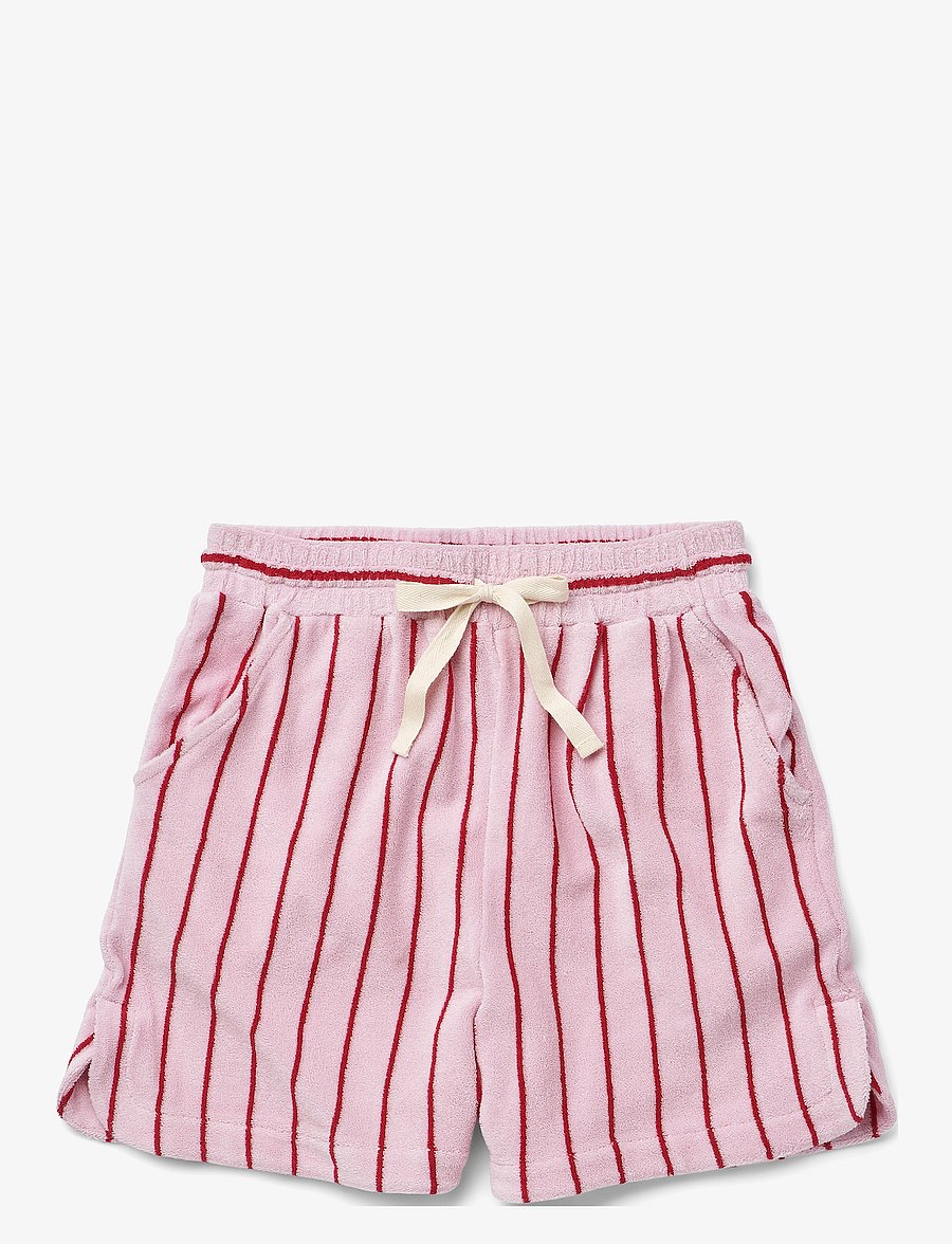 Bongusta - Naram Gym Shorts - freizeitshorts - baby pink & ski patrol - 1