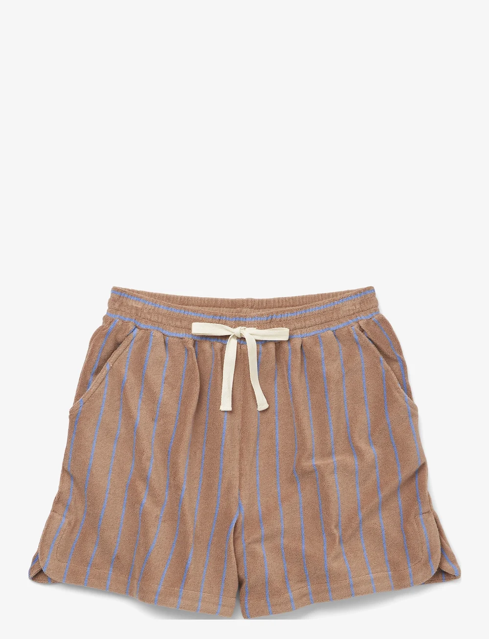 Bongusta - Naram Gym Shorts - casual shorts - camel & ultramarine - 1