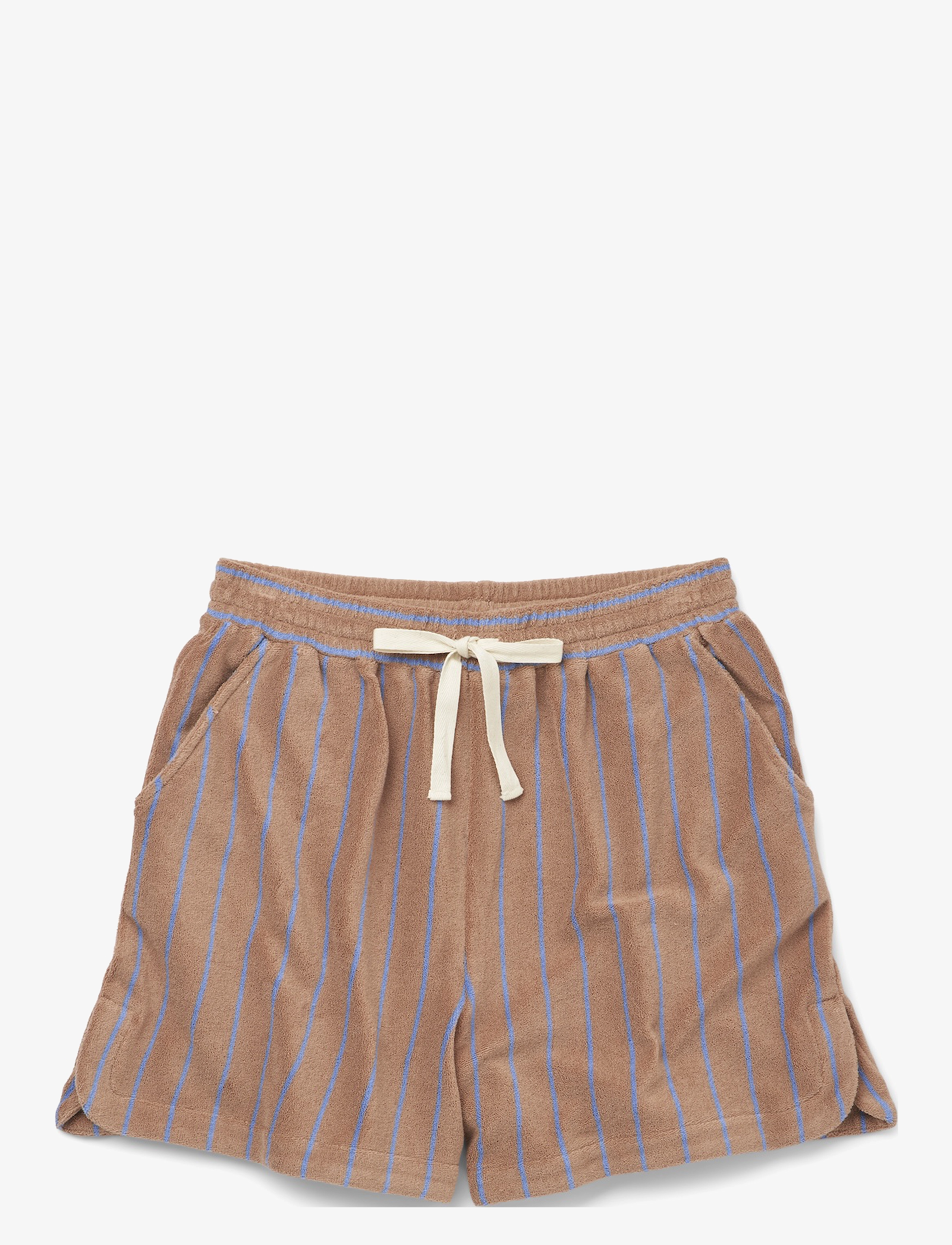 Bongusta Naram Gym Shorts - Shorts - CAMEL & ULTRAMARINE / brown