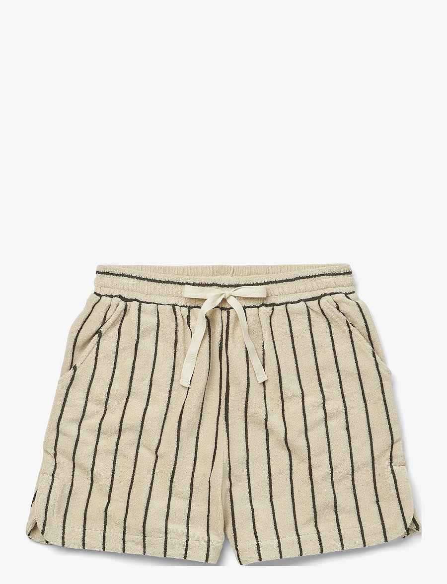 Bongusta - Naram Gym Shorts - freizeitshorts - creme & ink - 1