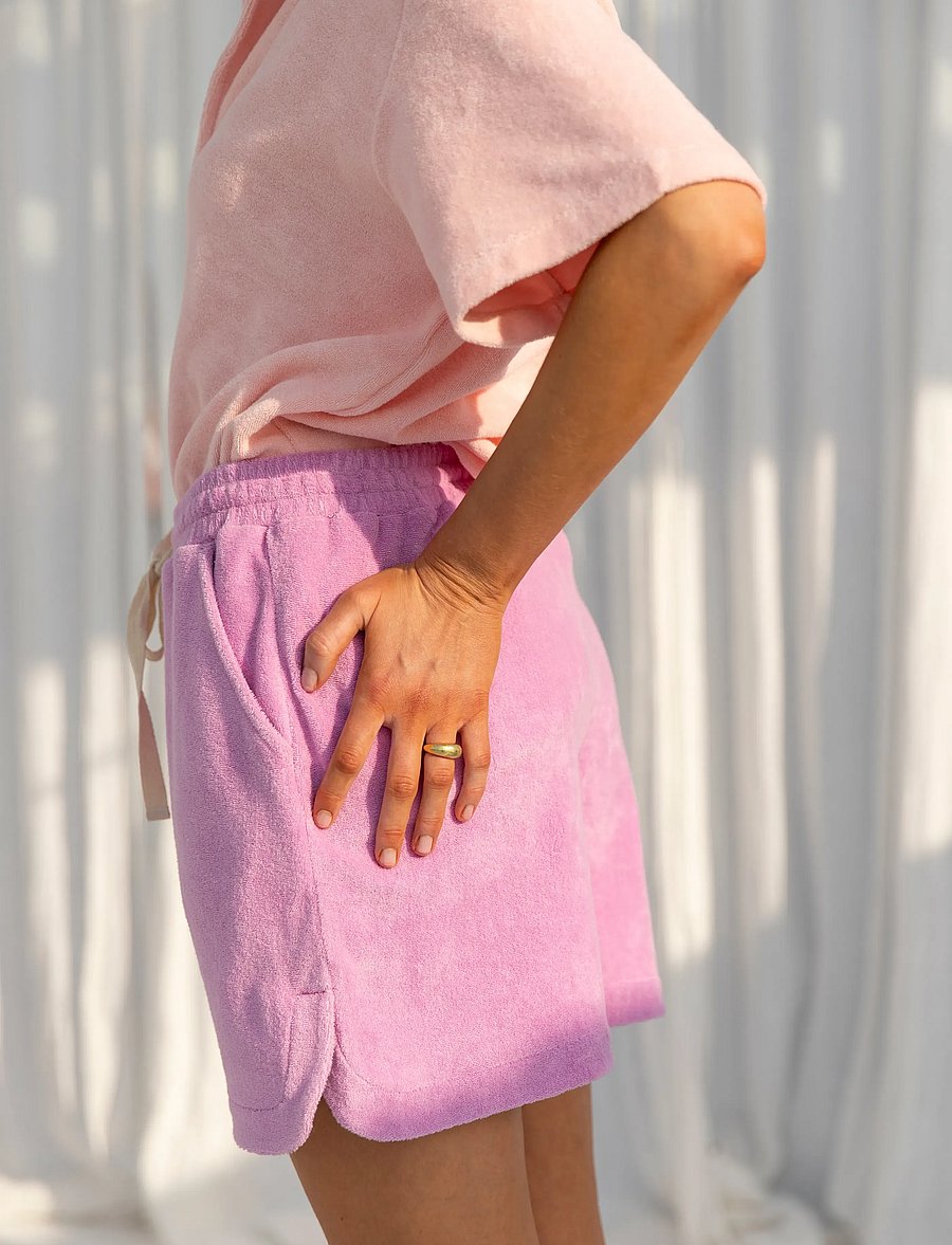 Bongusta - Naram Gym Shorts - casual shorts - soft fuchsia - 2