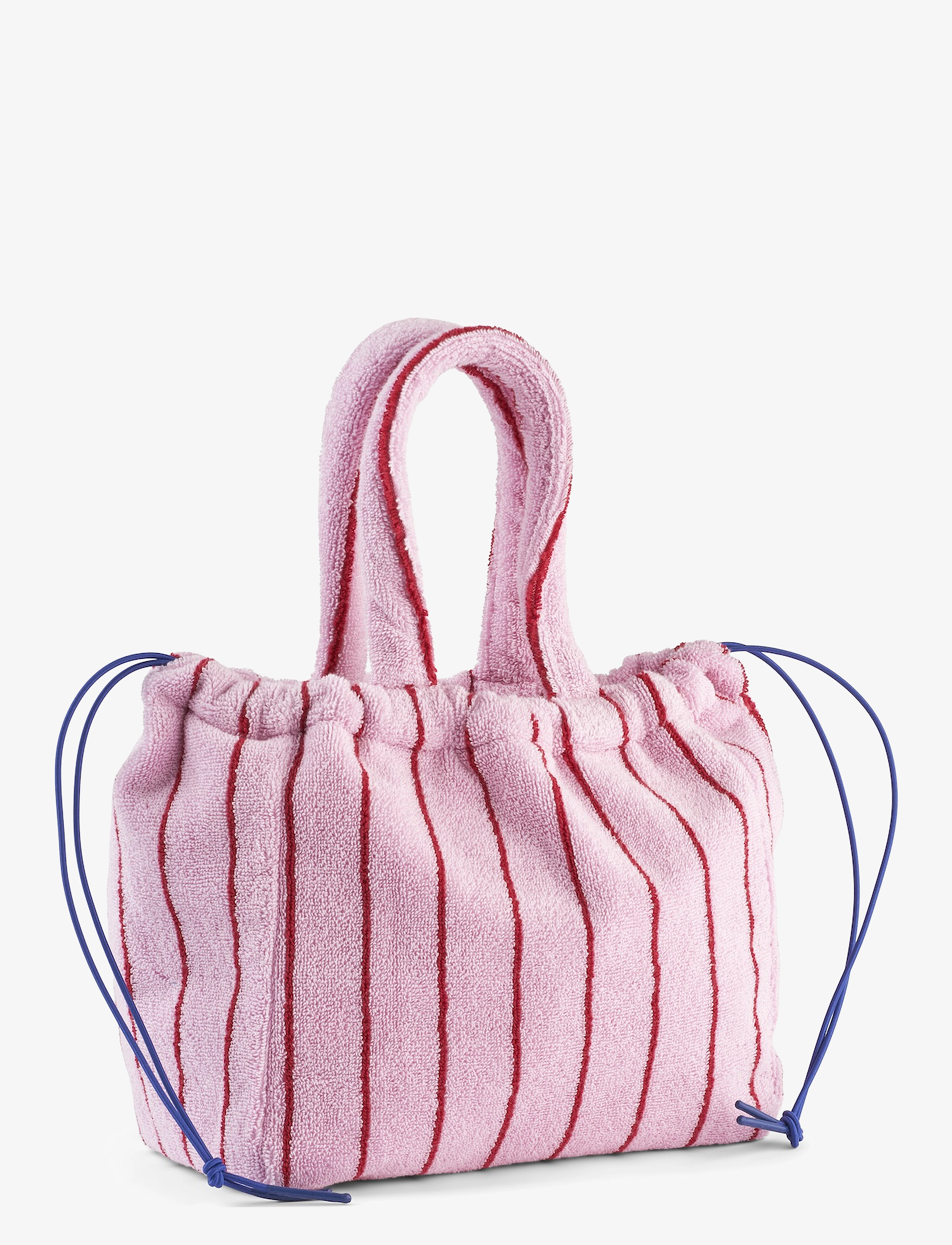 Bongusta Naram Handbag Small, Kvinder, Frotté Håndtaske, Pink, Str: 25X17X26CM