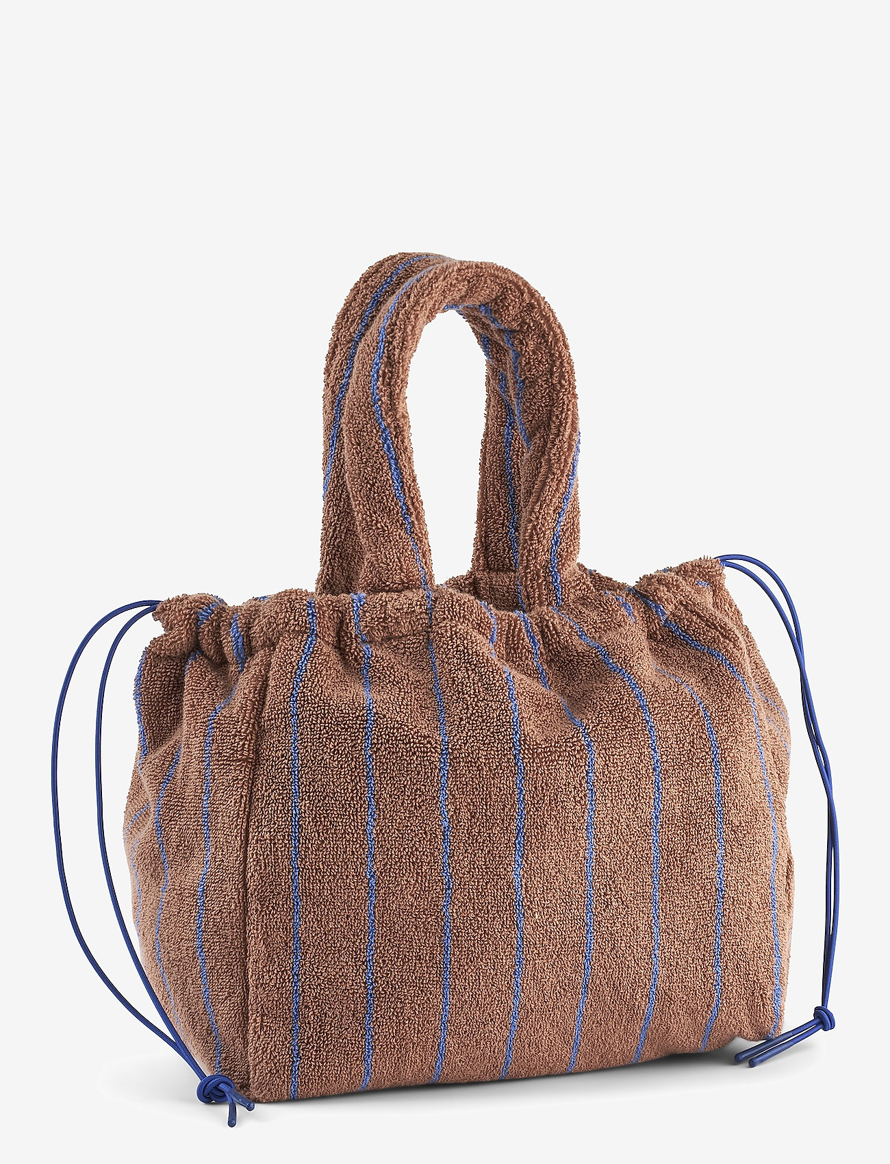 Bongusta - Naram Handbag Small - tote bags - camel & ultramarine - 0
