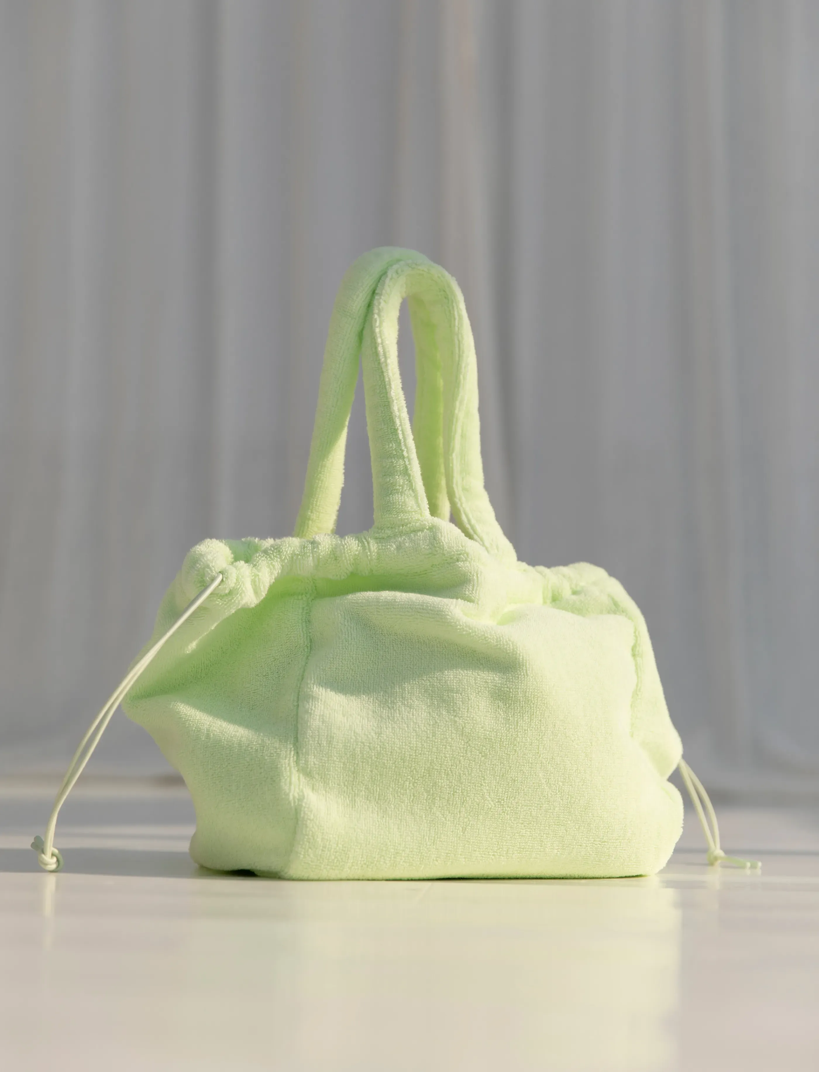 Bongusta Naram Handbag Small, Kvinder, Frotté Håndtaske, Grøn, Str: S 26 cm