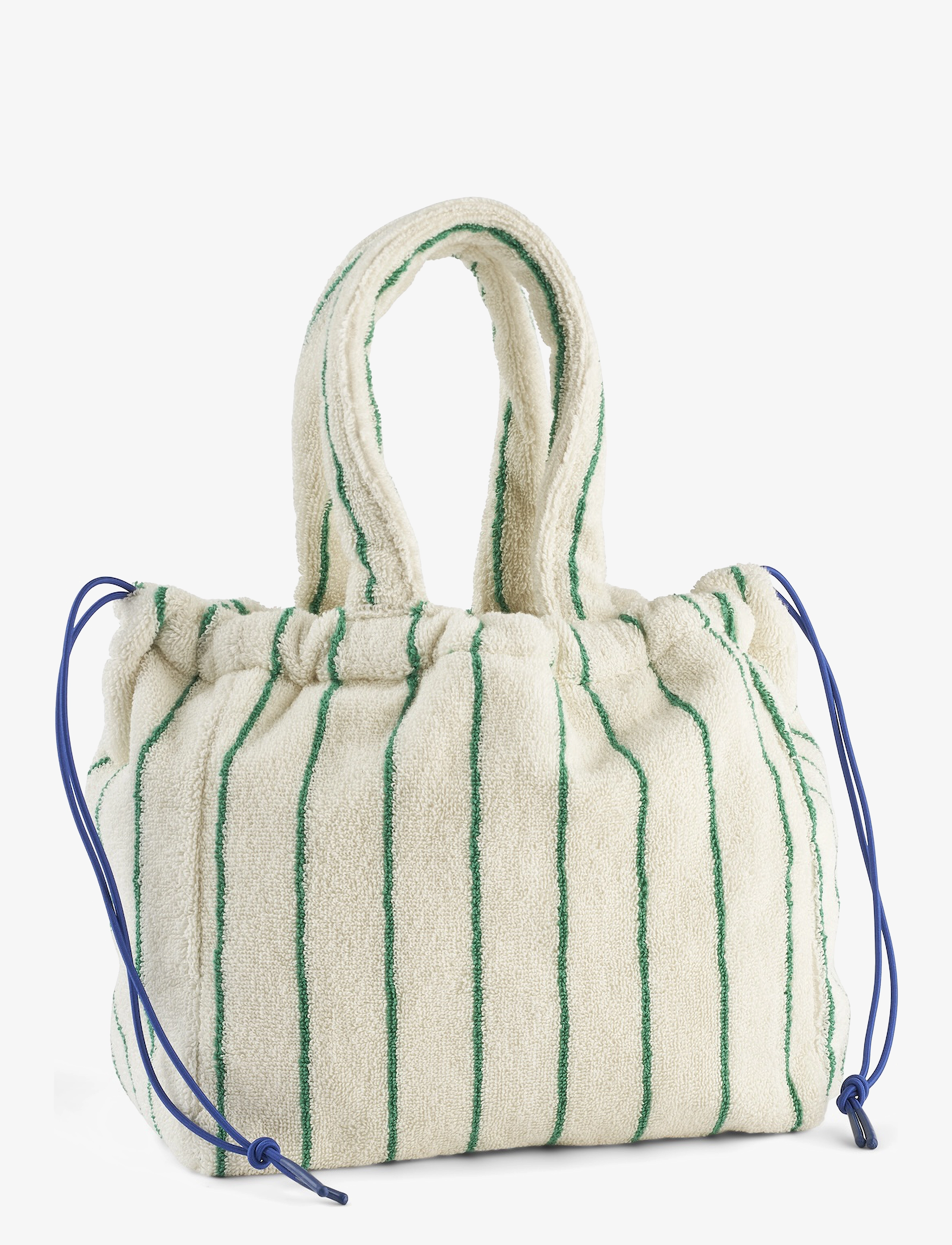 Bongusta Naram Handbag Small - Bags - PURE WHITE & GRASS / white