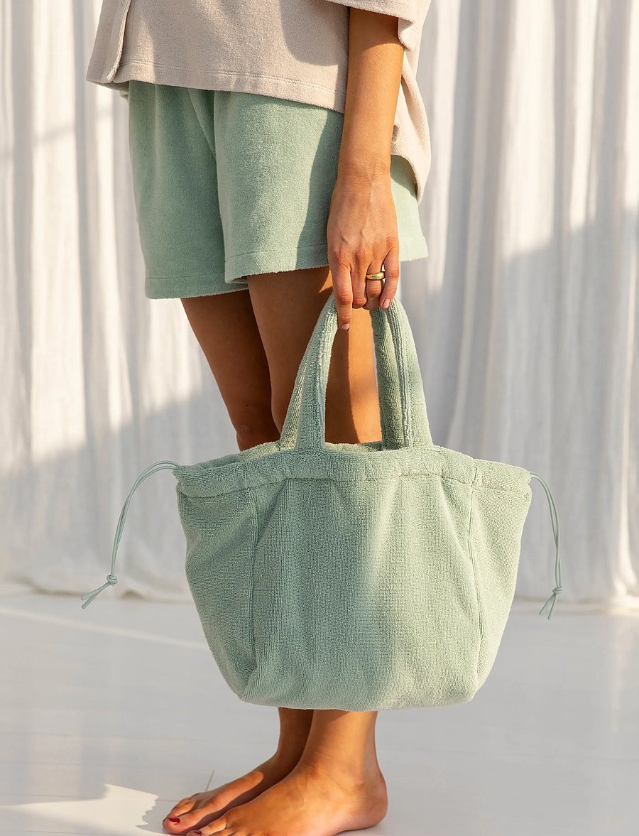 Bongusta - Naram Handbag Small - konfirmation - silver sage - 0