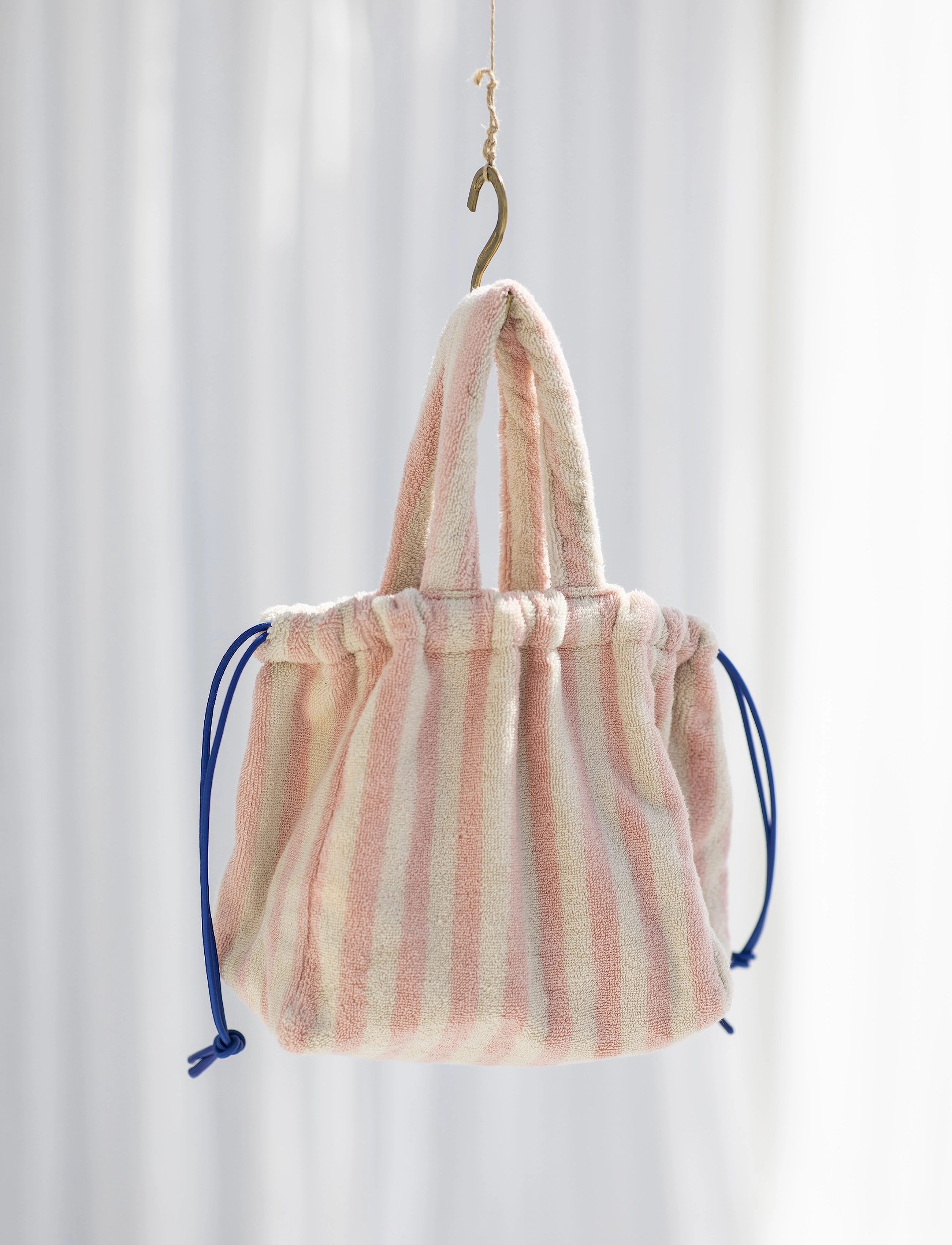 Bongusta Naram Handbag Small, Kvinder, Frotté Håndtaske, Koral, Str: 25X17X26CM