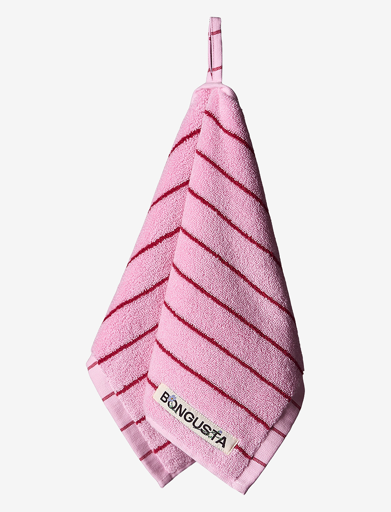 Bongusta - Naram Guest Towels - guest towels - baby pink & ski patrol - 1