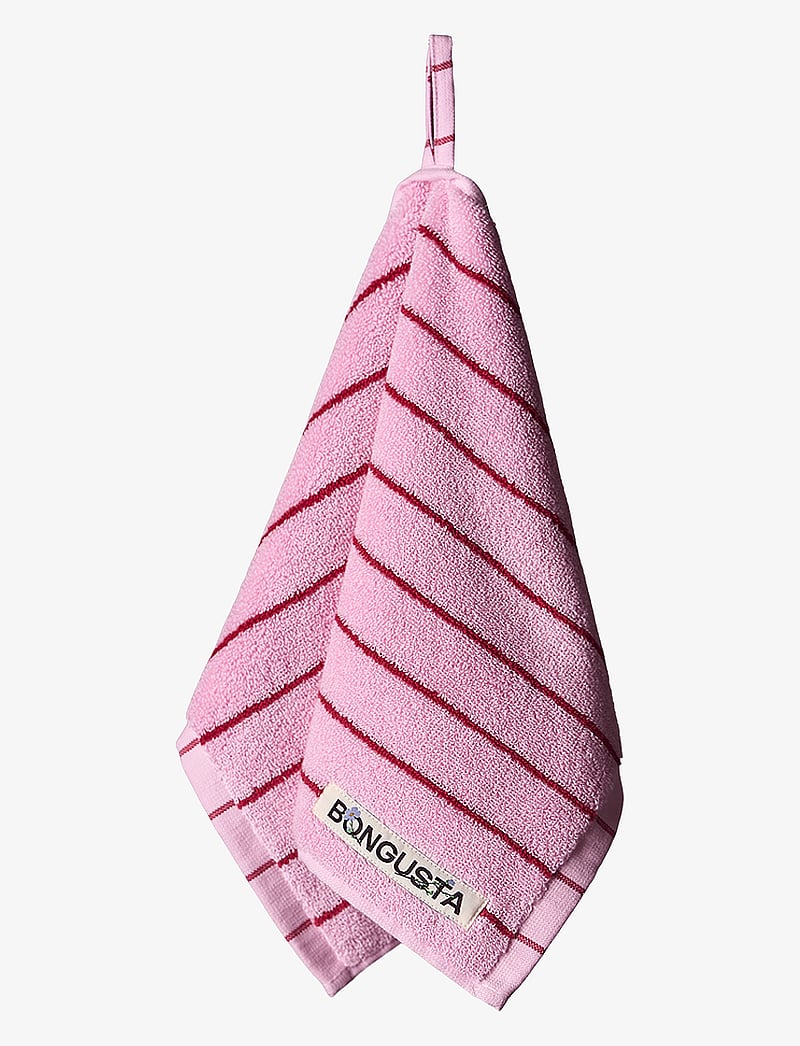 Bongusta - Naram Guest Towels - gästehandtücher - baby pink & ski patrol - 1