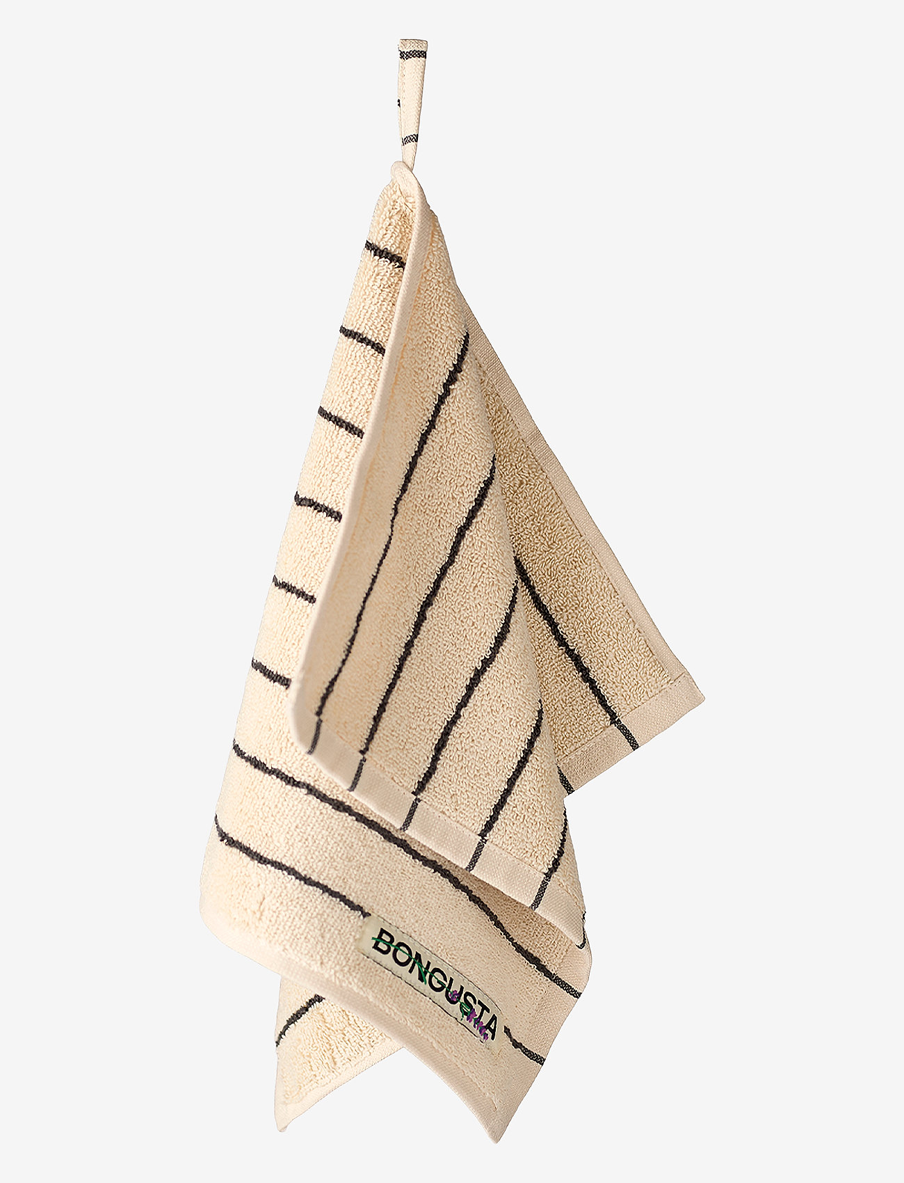 Bongusta - Naram Guest Towels - guest towels - creme & ink - 1