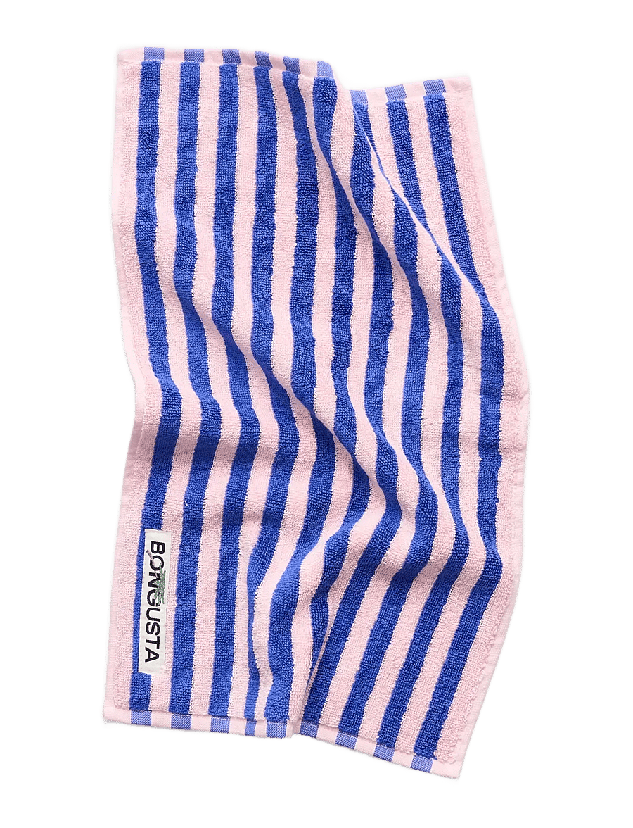 Bongusta - Naram Guest Towels - nach preis einkaufen - dazzling blue & rose - 1