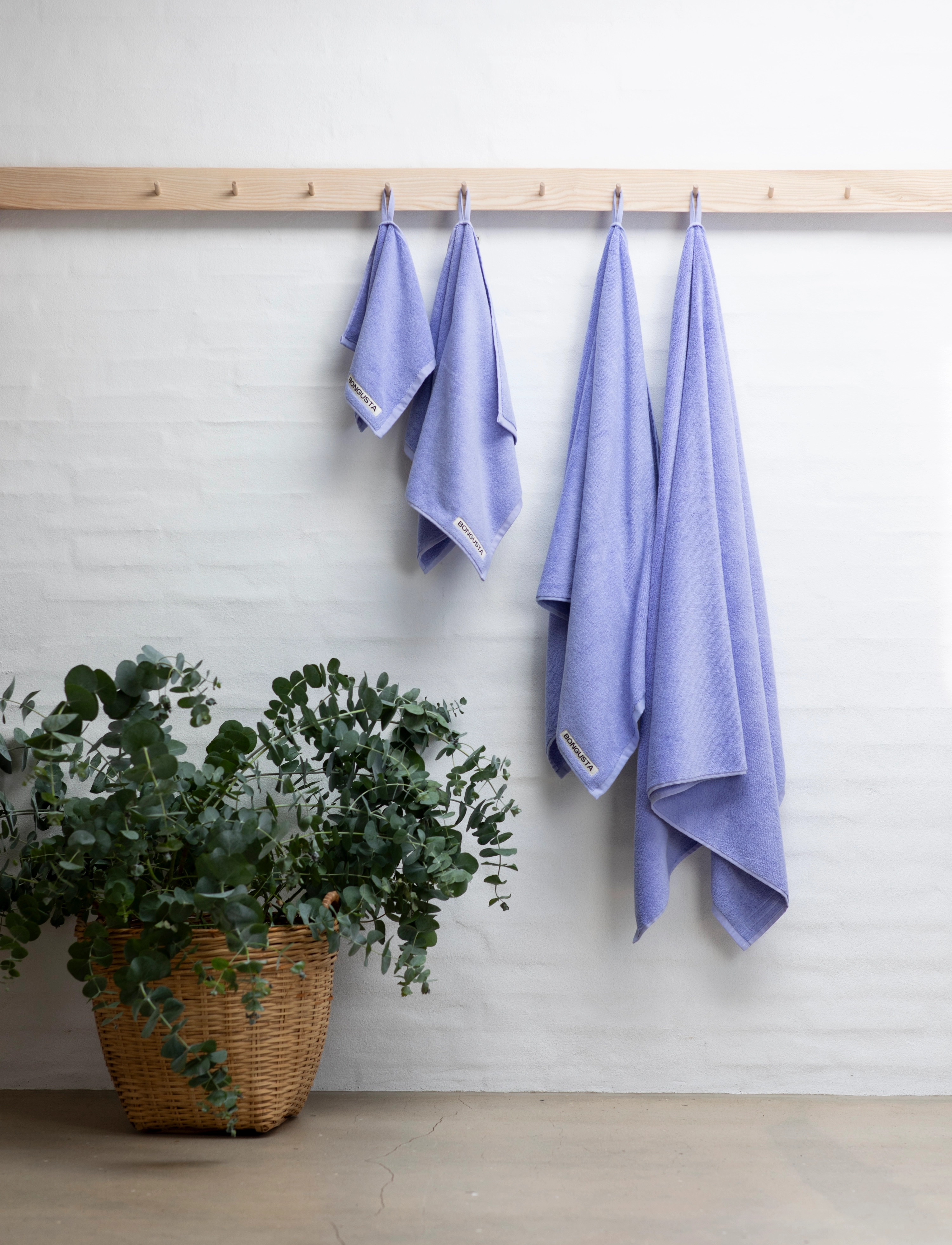 Bongusta - Naram Guest Towels - külaliste käterätikud - lavender blue - 2