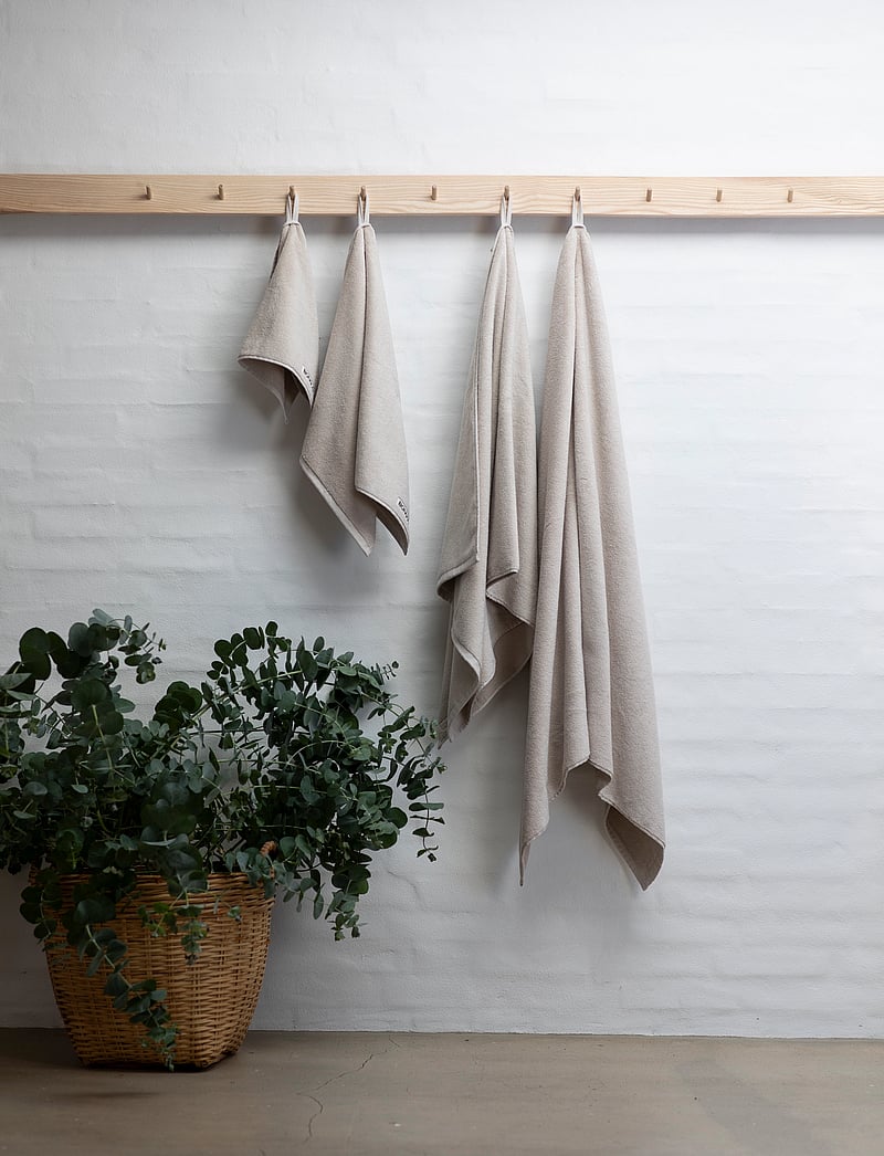 Bongusta - Naram Guest Towel - gæstehåndklæder - moonbeam - 2