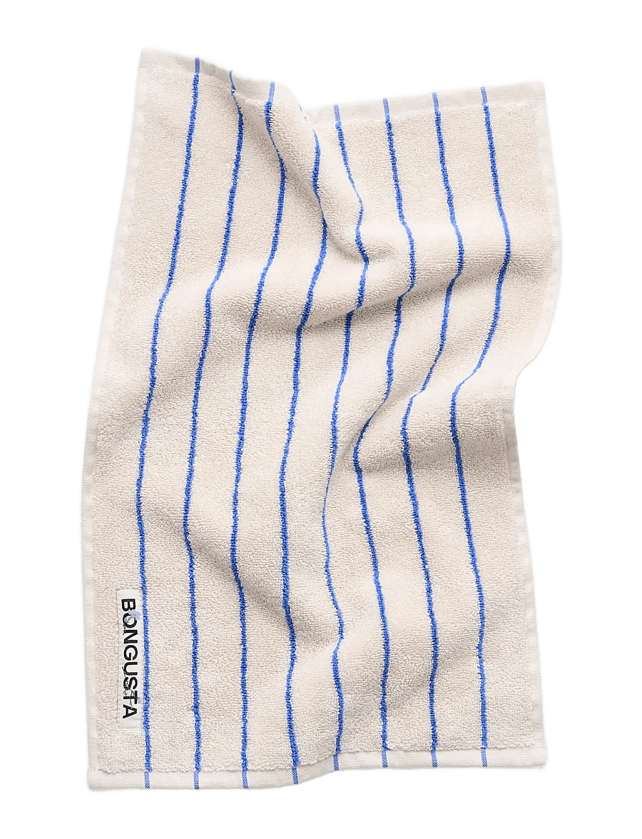 Bongusta - Naram Guest Towels - gästehandtücher - moonbeam & ultramarine - 0