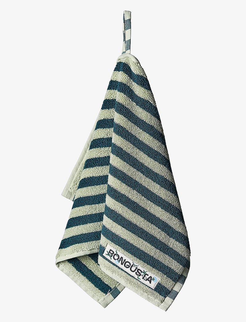 Bongusta - Naram Guest Towel - külaliste käterätikud - sea foam & deep teal - 0