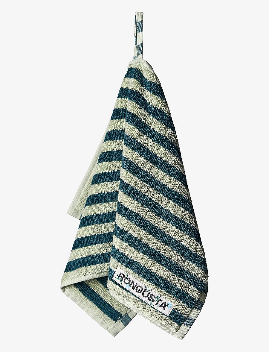 Bongusta - Naram Guest Towels - külaliste käterätikud - sea foam & deep teal - 1