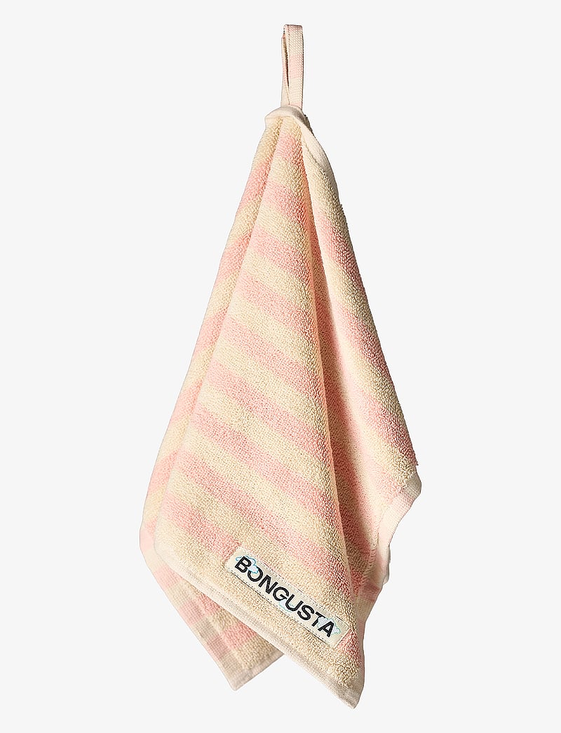 Bongusta - Naram Guest Towel - gæstehåndklæder - tropical & creme - 0