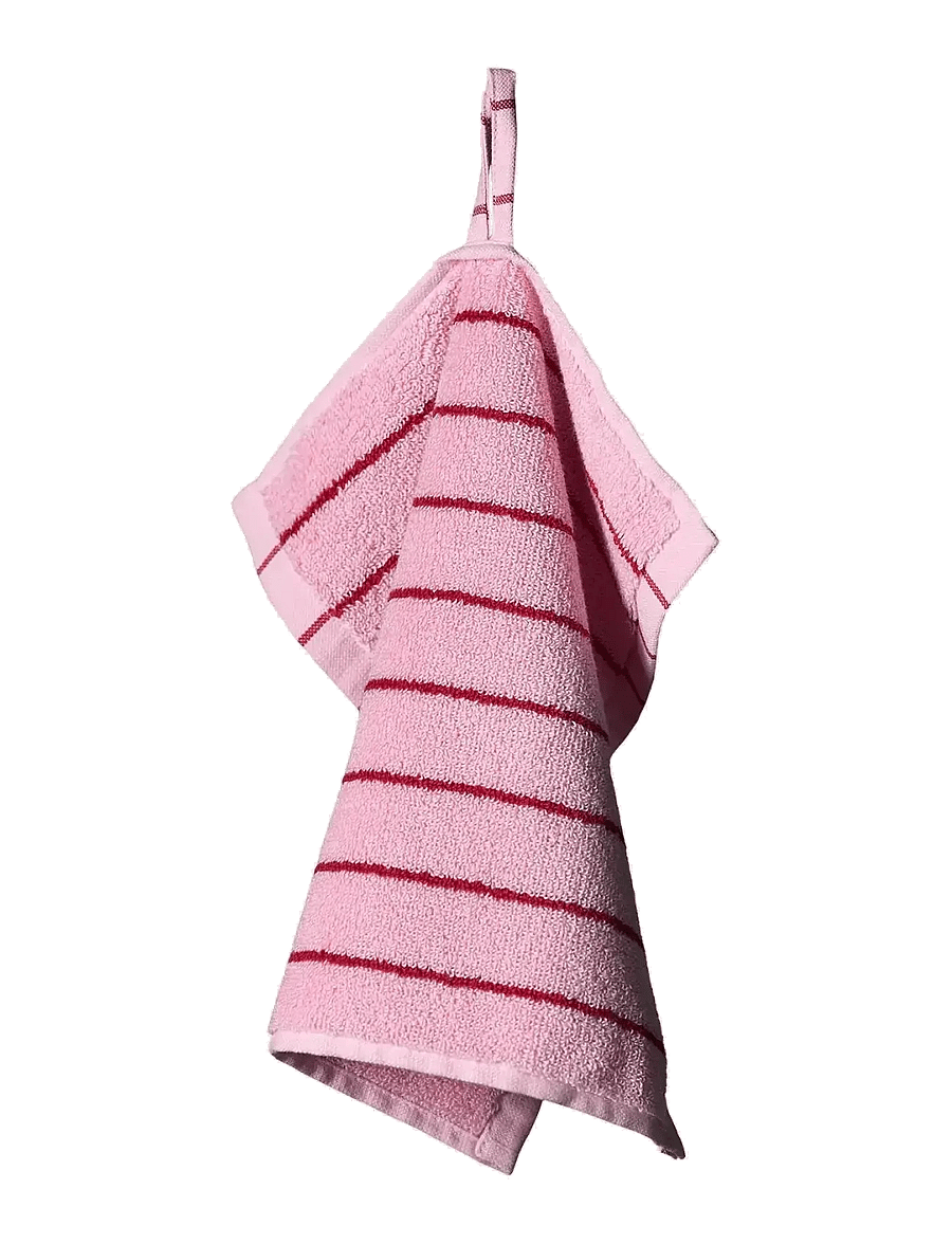 Bongusta - Naram Wash Cloth - gesichtshandtücher - baby pink & ski patrol - 1