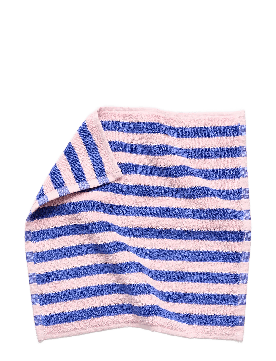 Bongusta - Naram Wash Cloth - gesichtshandtücher - dazzling blue & rose - 1