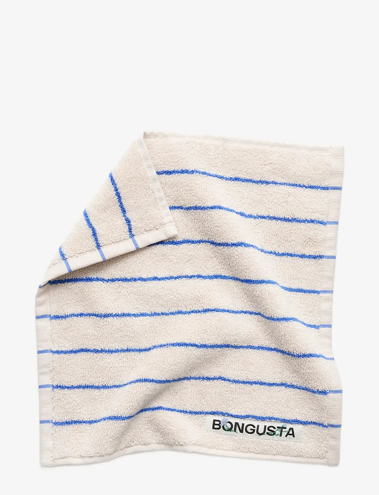 Bongusta - Naram Wash Cloth - vaskeklude - moonbeam & ultramarine - 0