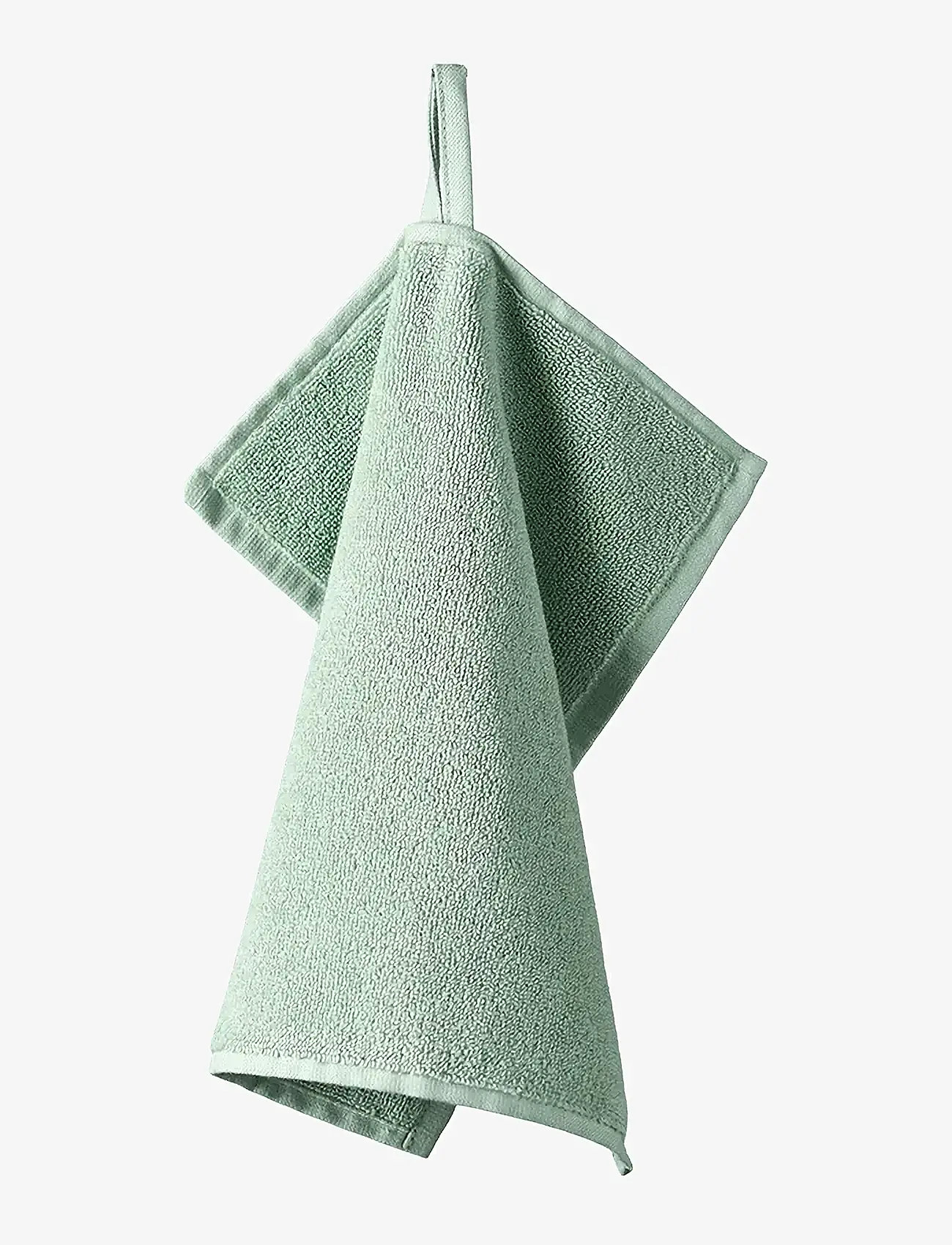 Bongusta - Naram Wash Cloth - ansiktshanddukar - silver sage - 1