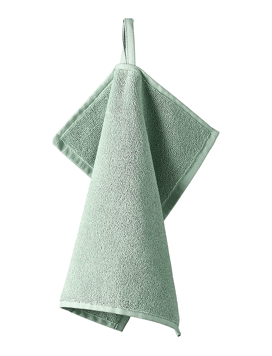 Bongusta - Naram Wash Cloth - gesichtshandtücher - silver sage - 1