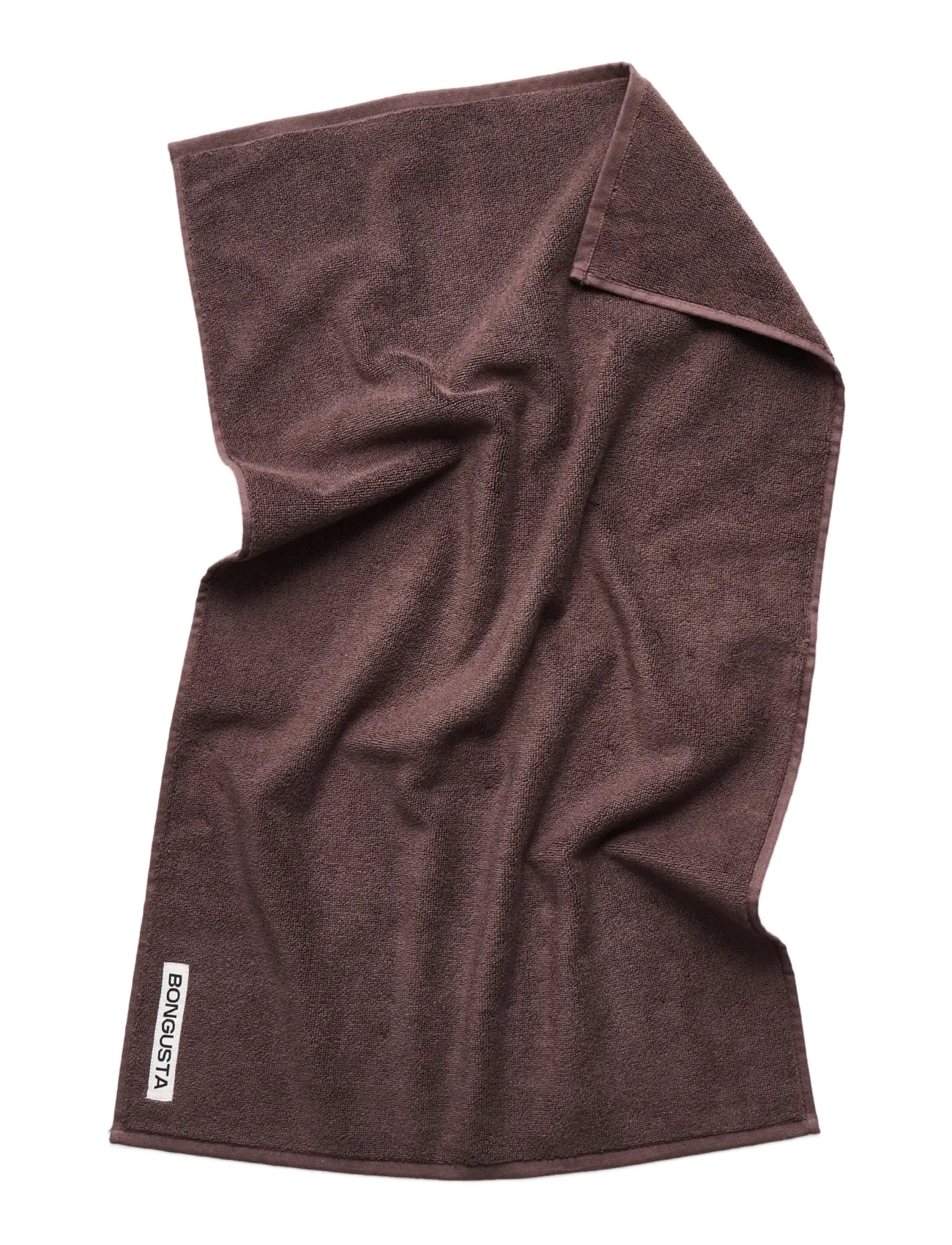 Bongusta - Naram Towel Set - camel & ultramarine/coffee/creme & ink - 1