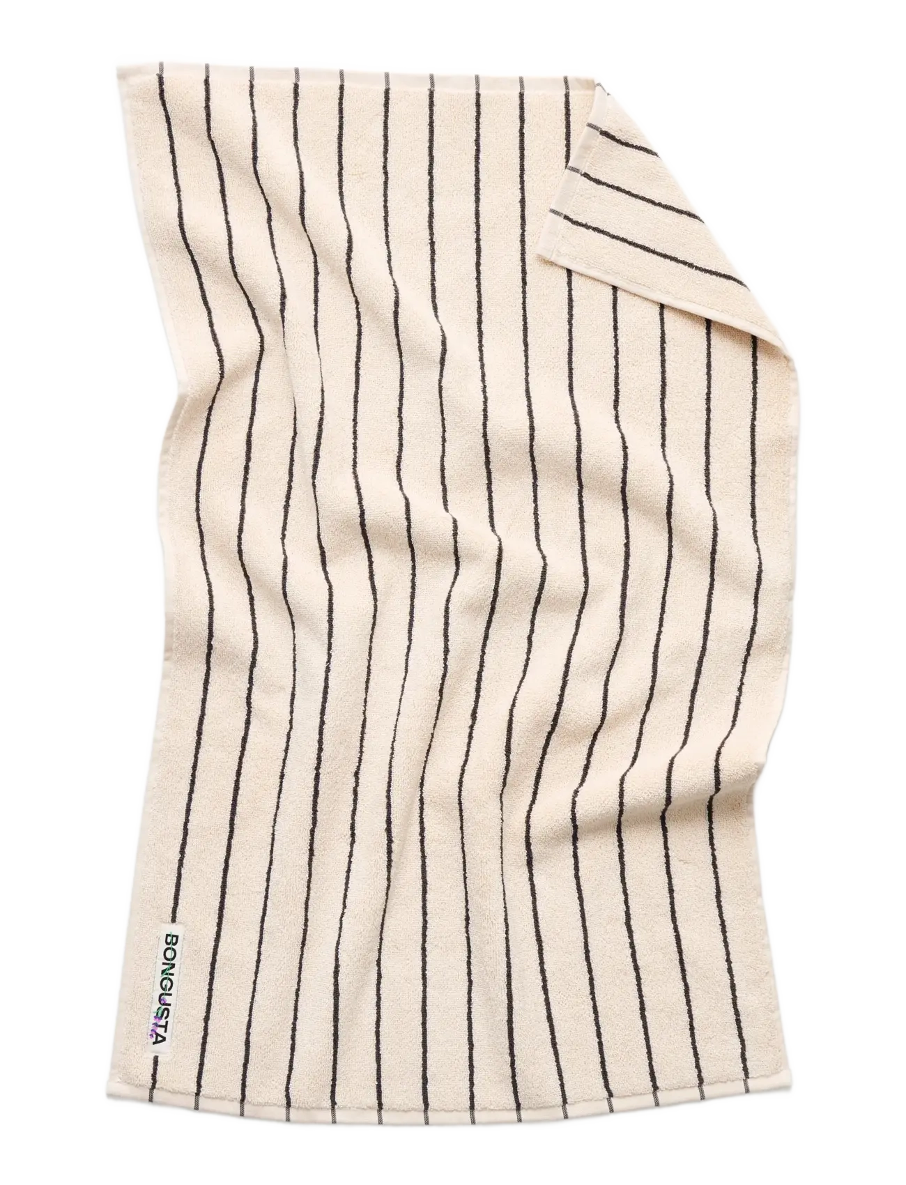 Bongusta - Naram Towel Set - camel & ultramarine/coffee/creme & ink - 3