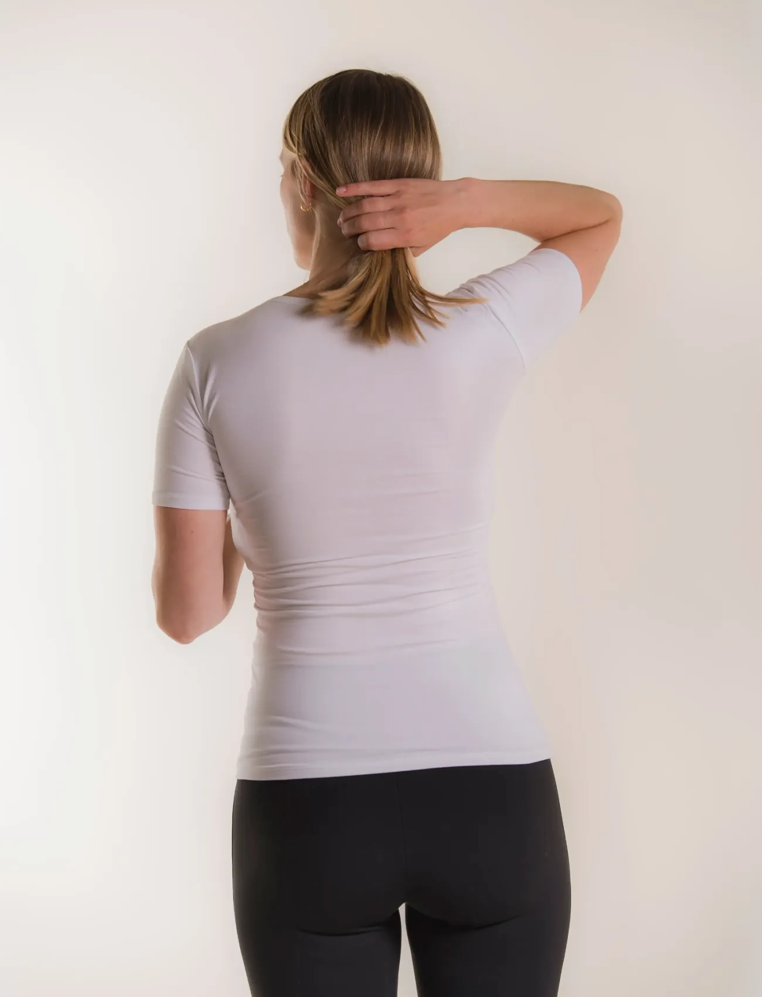 Boob - Nursing Top Short Sleeve - graviditets produkter - white - 4