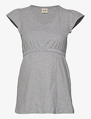 Boob - The-shirt frill - t-särgid - grey melange - 0
