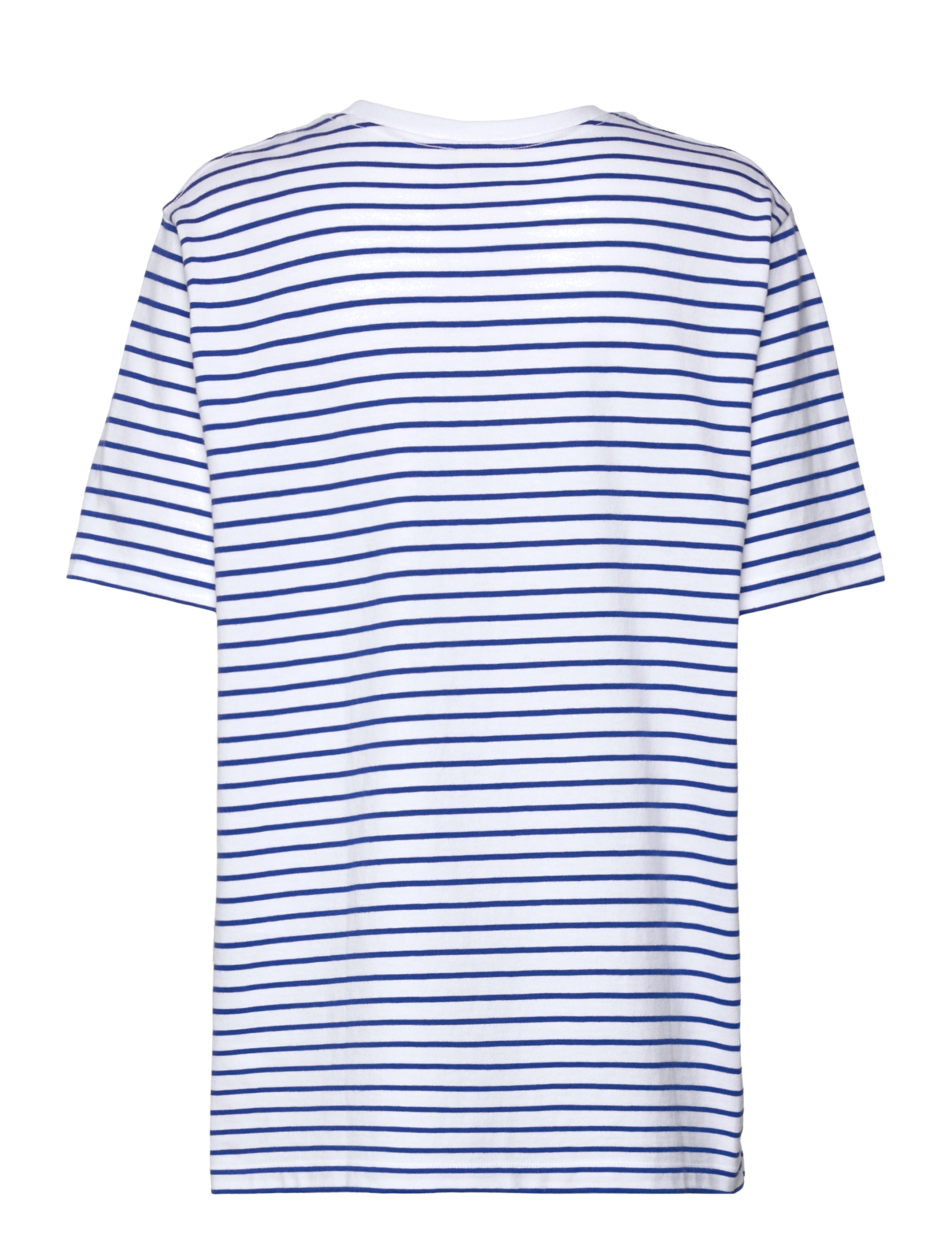 Boob - The Shirt Oversized With Slit - oberteile - stripe white/blue - 2