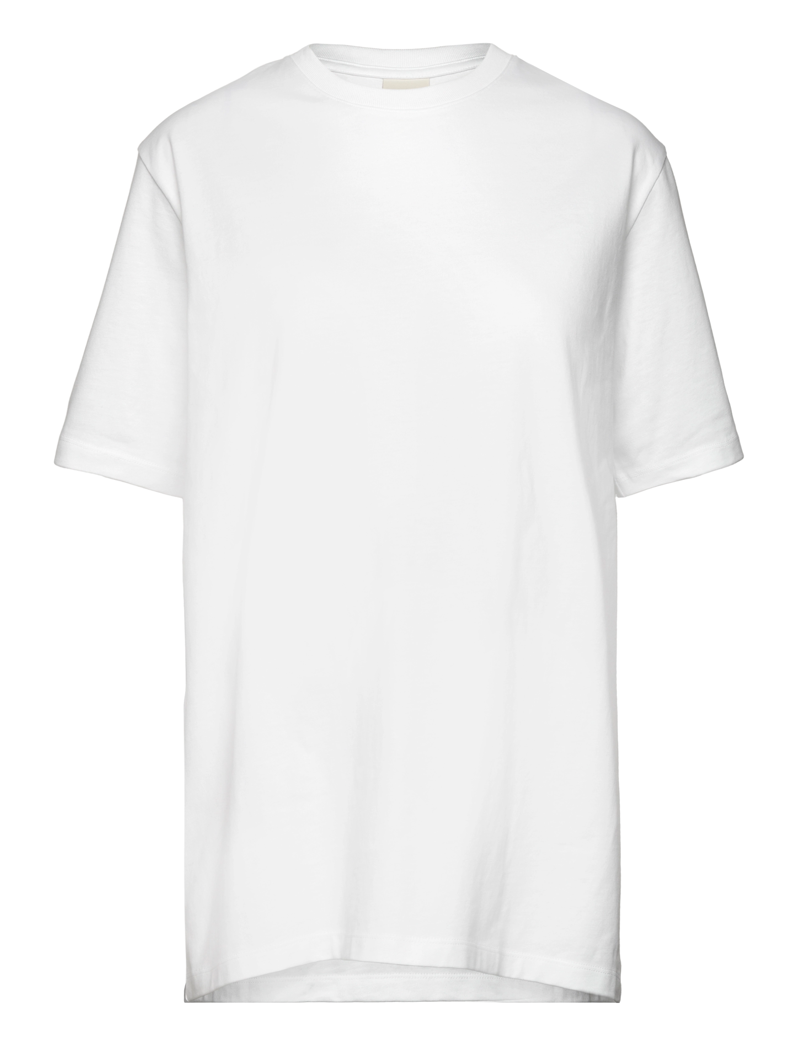 BOOB The Shirt Oversized With Slit Weiß - XL/XXL - Damen