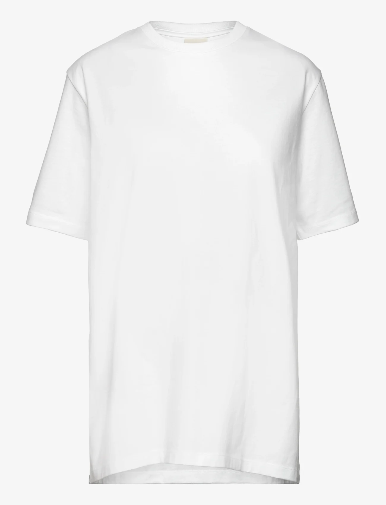 Boob - The-shirt os w slit - t-shirts - white - 0