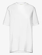 The-shirt os w slit - WHITE