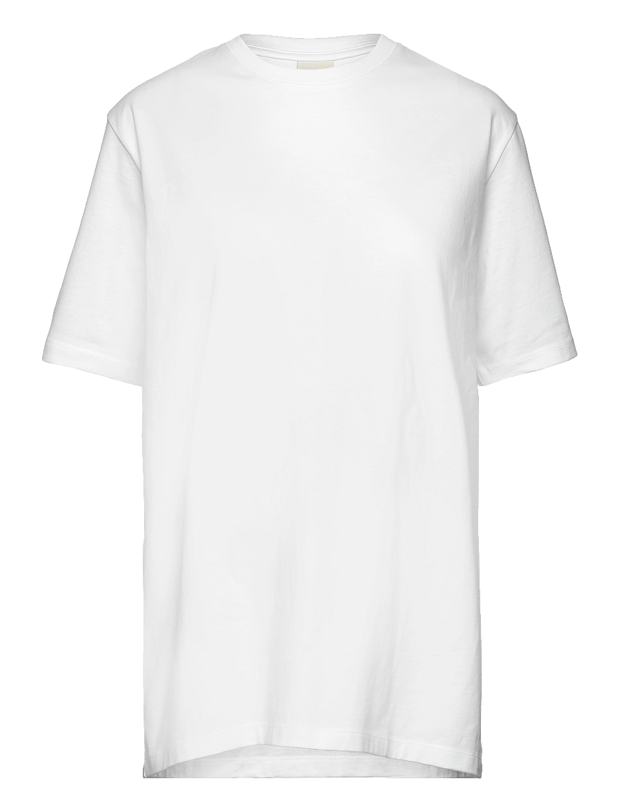 Boob - The Shirt Oversized With Slit - hauts - white - 1